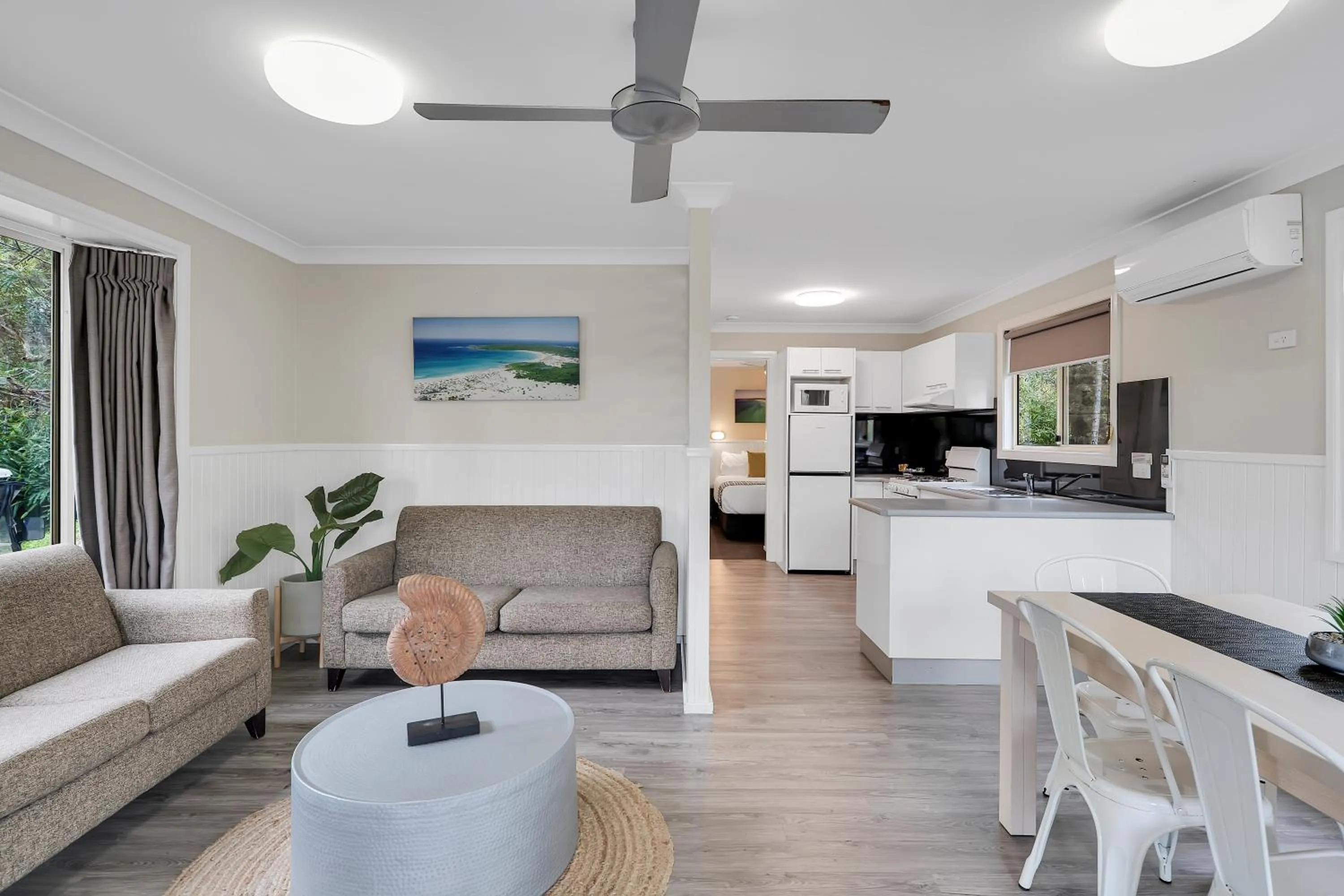 Living room in Ingenia Holidays One Mile Beach