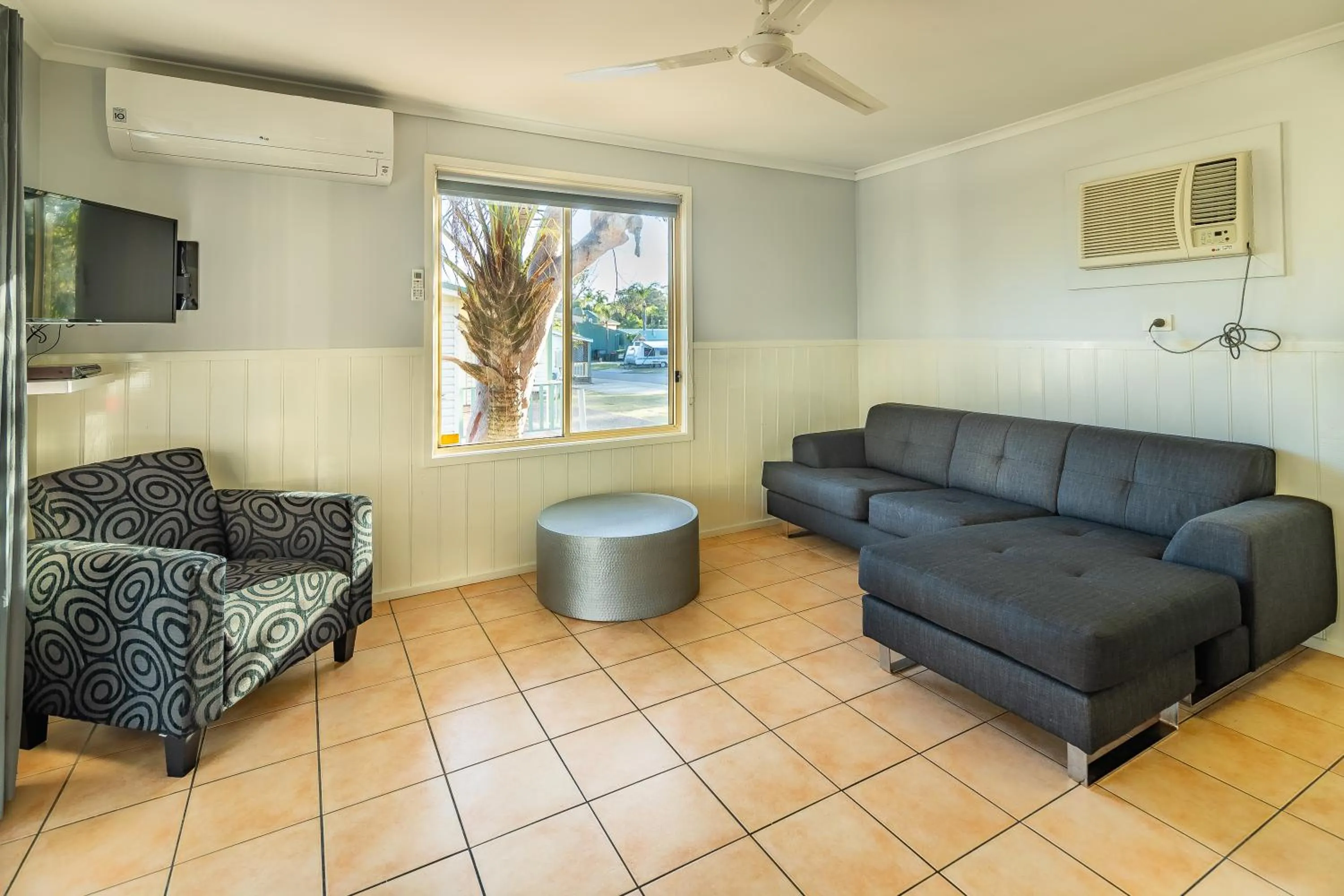 Living room in Ingenia Holidays One Mile Beach