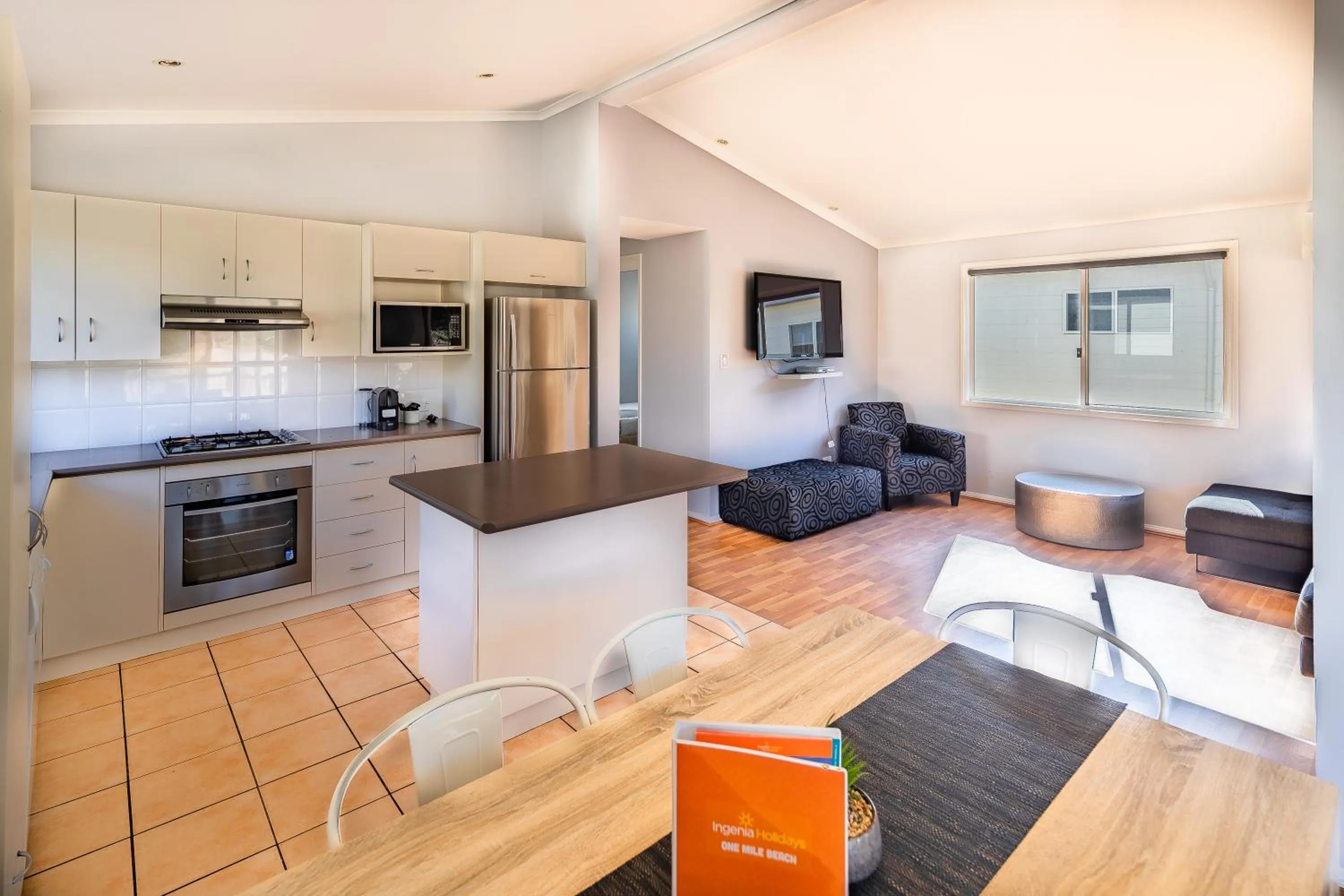 Kitchen or kitchenette in Ingenia Holidays One Mile Beach