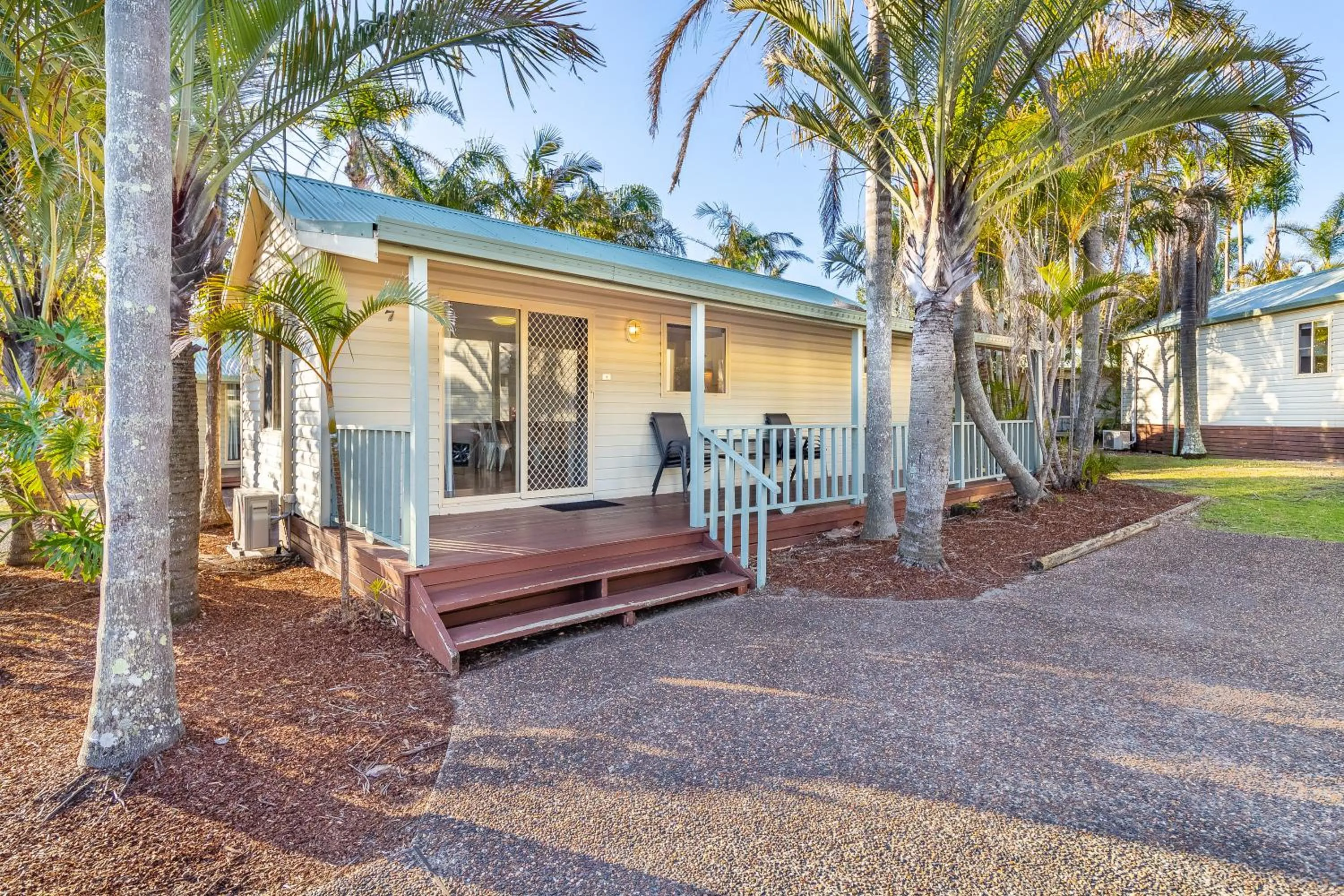 Patio in Ingenia Holidays One Mile Beach