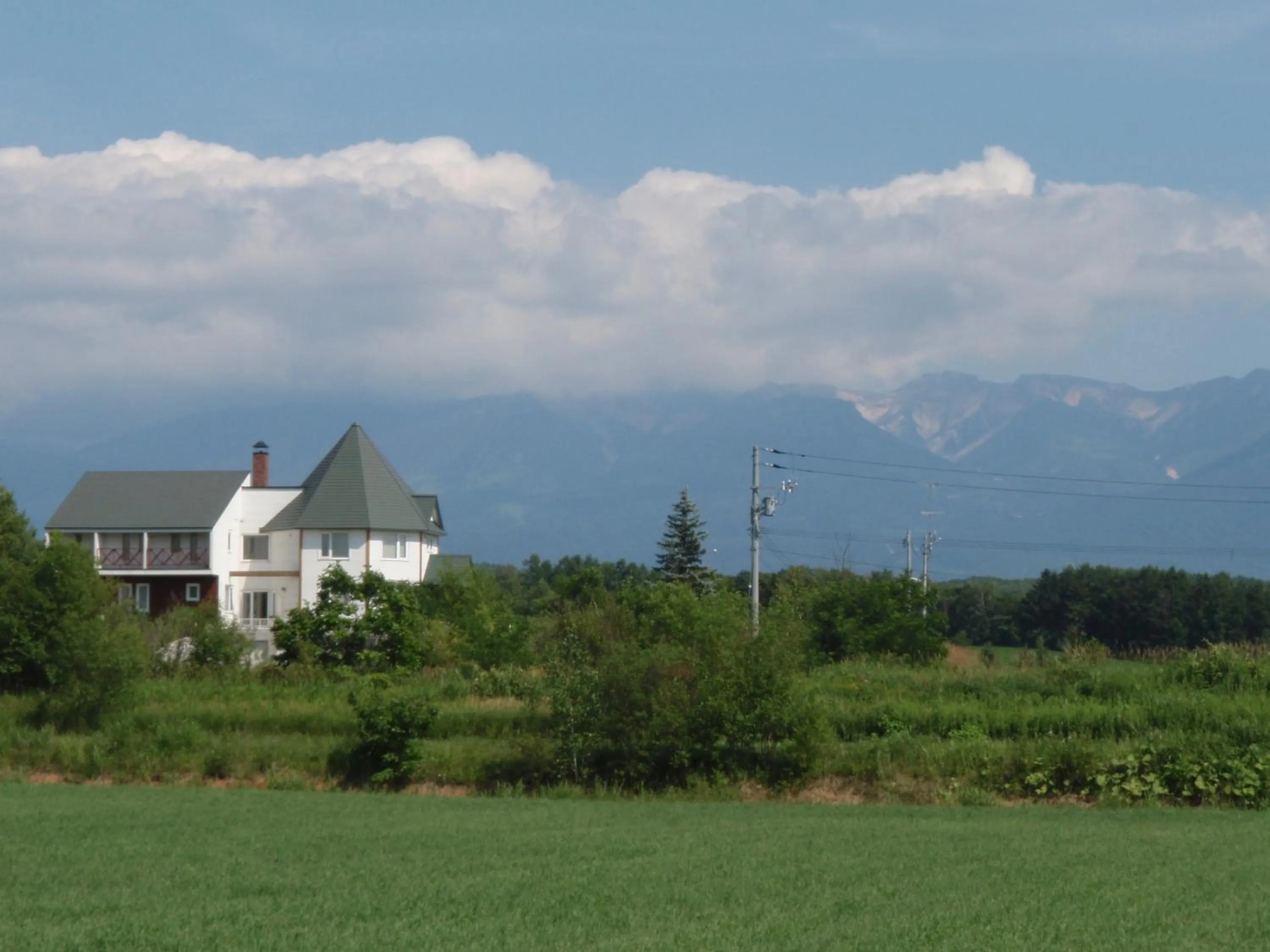 Summer in Pension Landscape Furano
