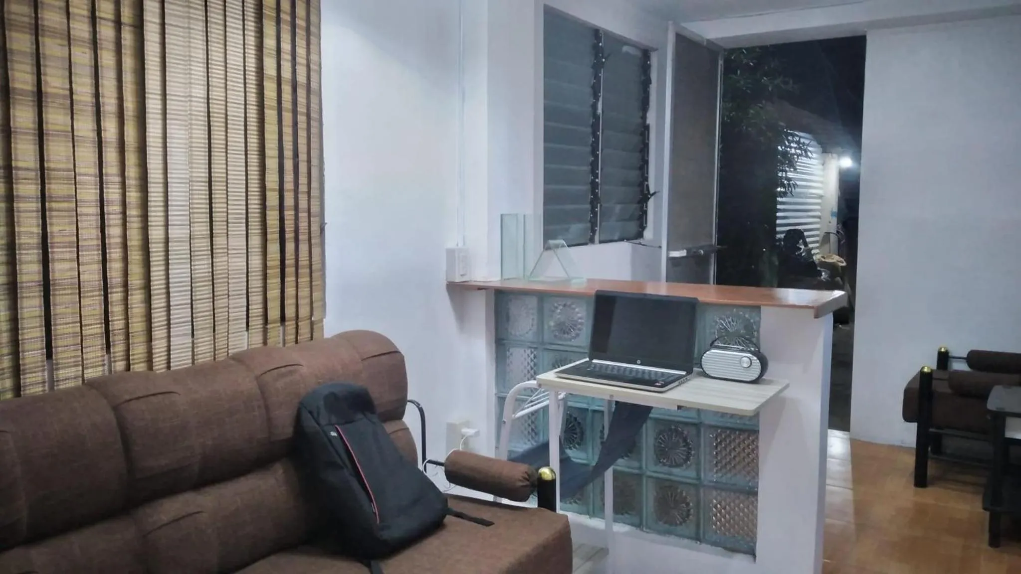 Seating area in Mabs Hostel