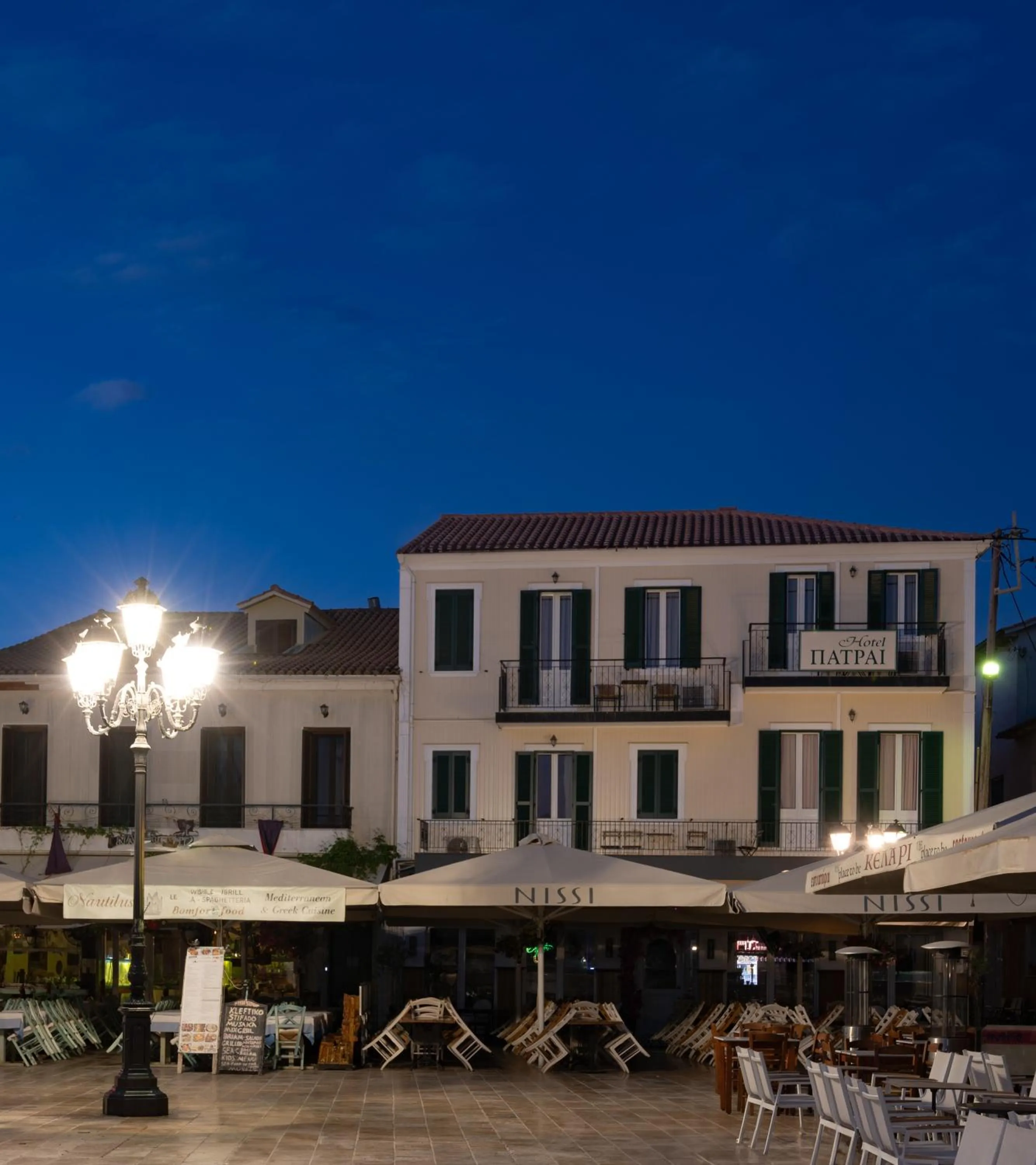 Property building in Hotel Patrai