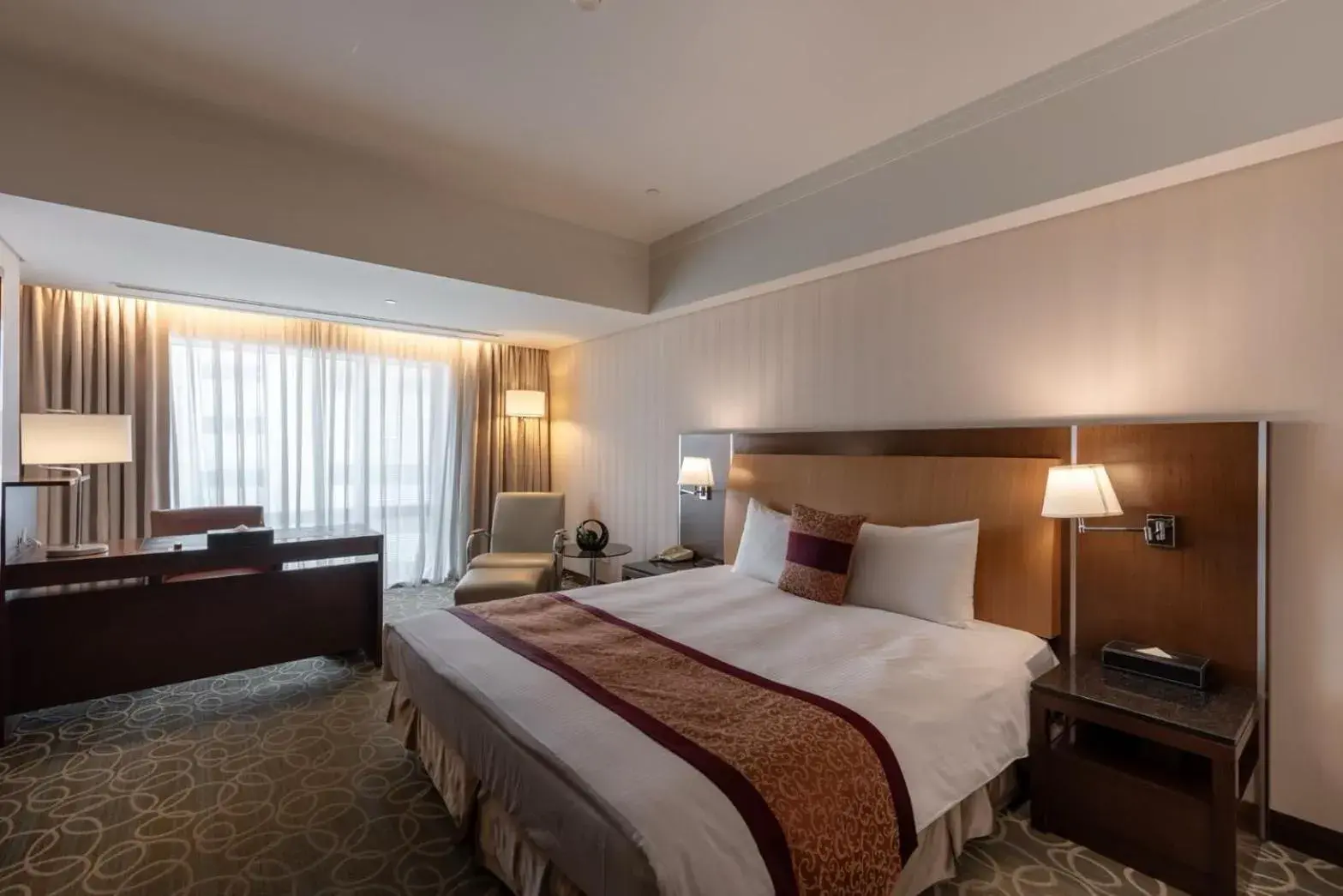 Deluxe Double Room in Evergreen Plaza Hotel - Tainan Deluxe Double Room in Evergreen Plaza Hotel - Tainan