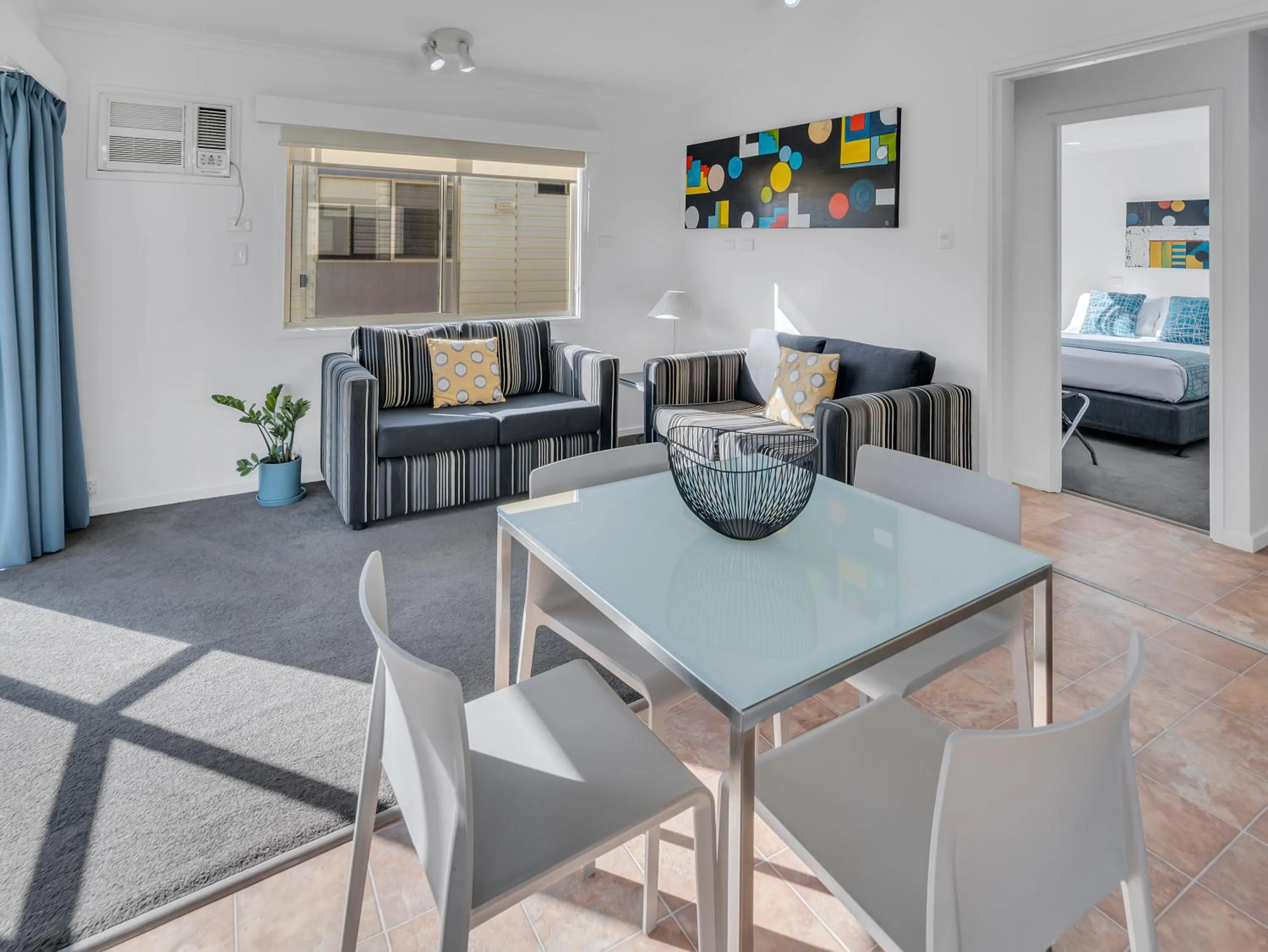 Living room in BIG4 Ingenia Holidays Queenscliff Beacon