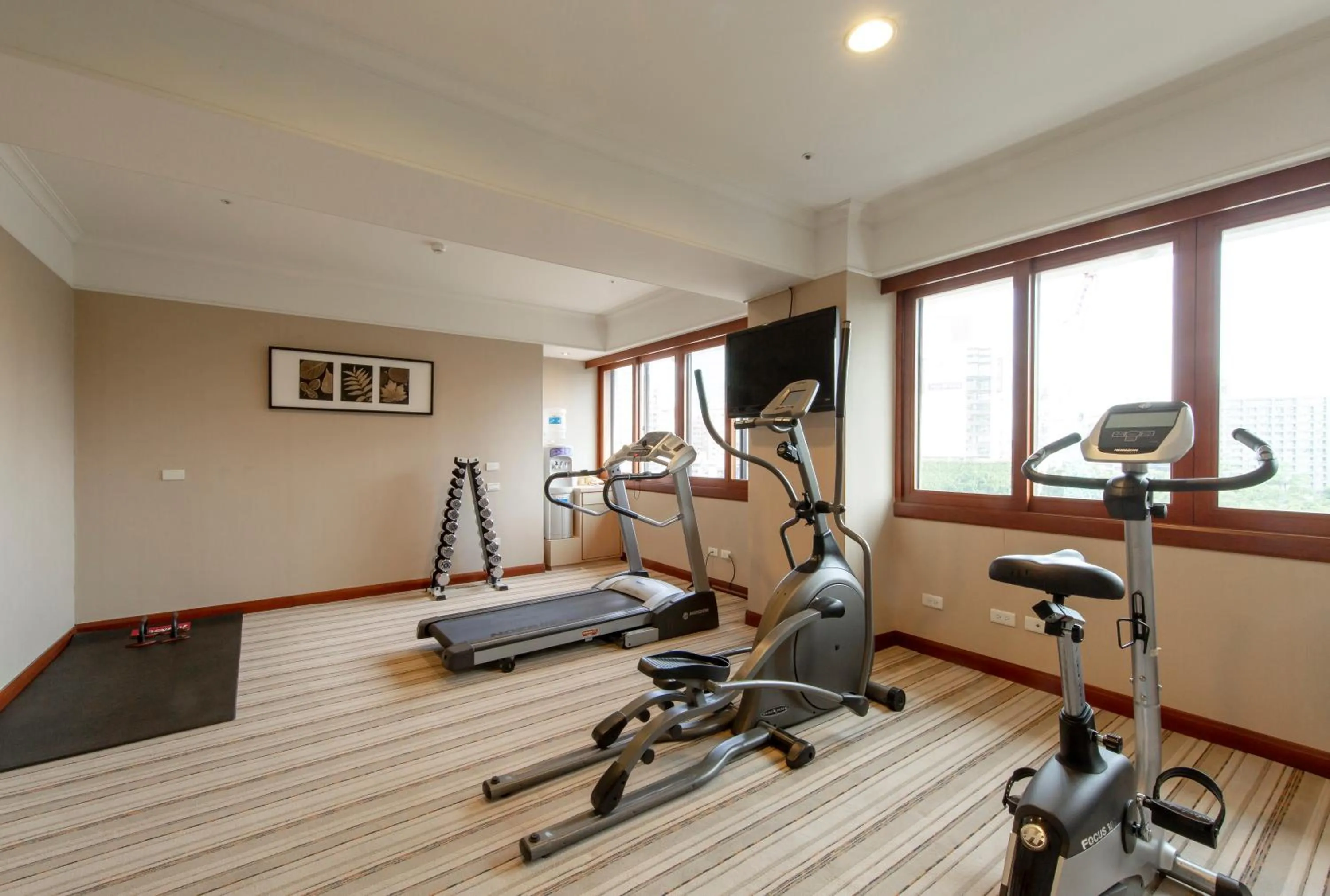 Fitness centre/facilities in Hotel National