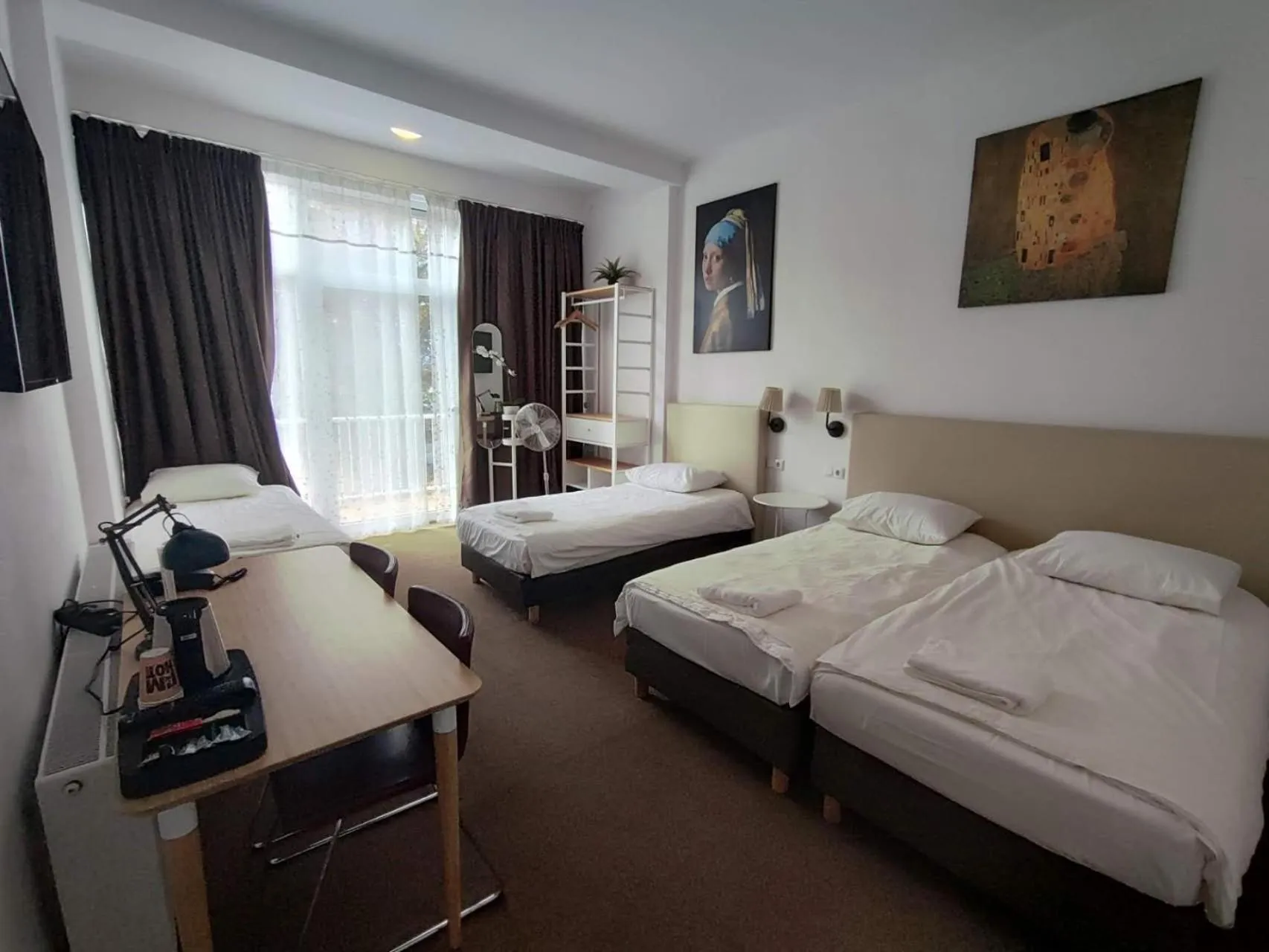 Bed in New City Hotel Scheveningen