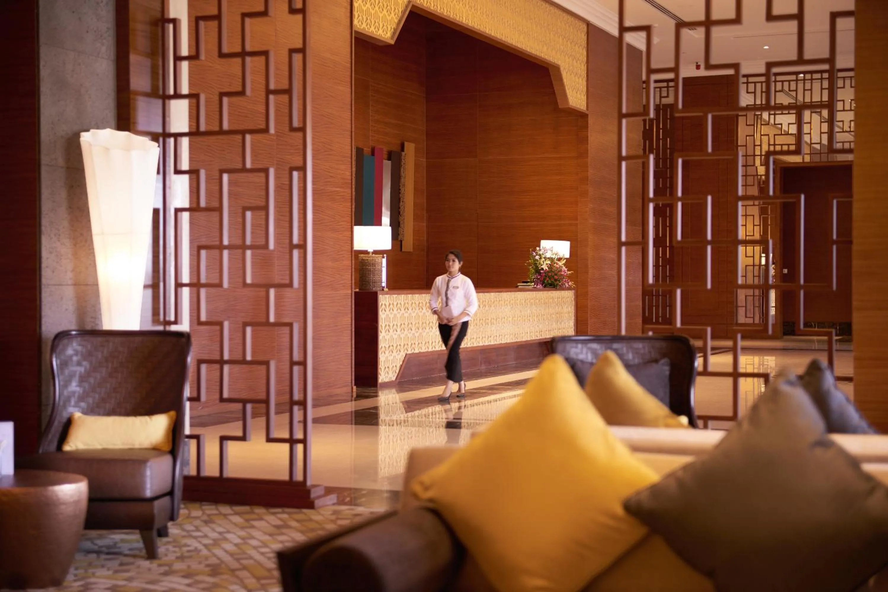 Lobby or reception in PARKROYAL Nay Pyi Taw