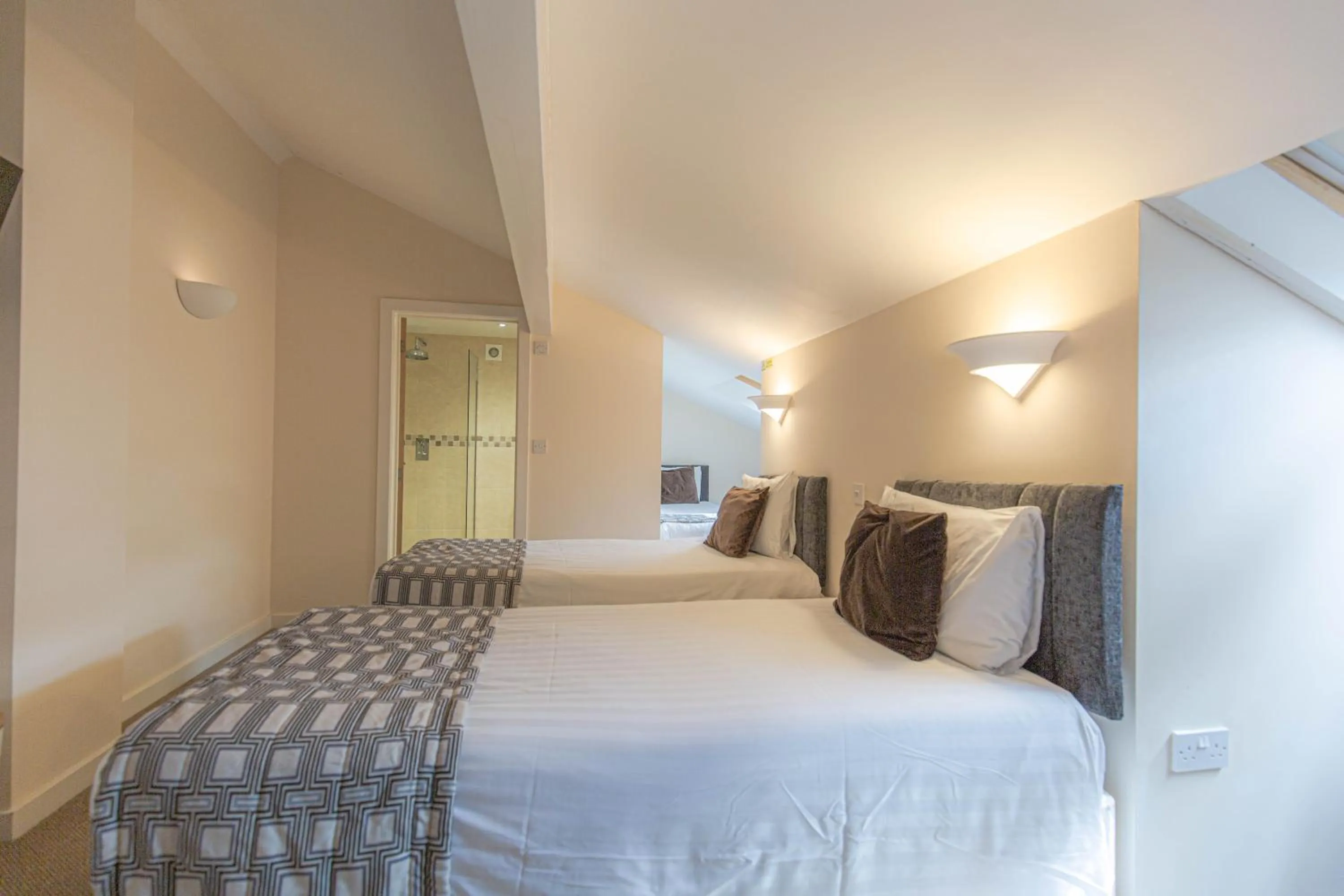 Bedroom, Bed in The Barn Hotel & Spa