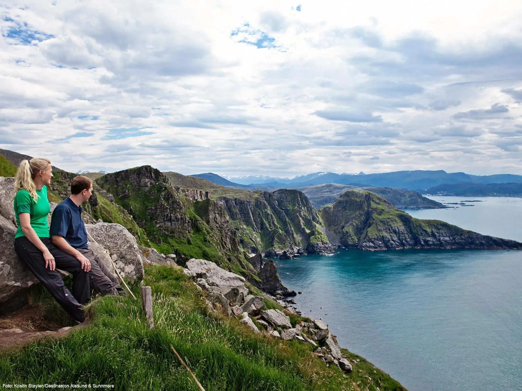 Natural landscape in Runde Miljøsenter & Opplev Runde