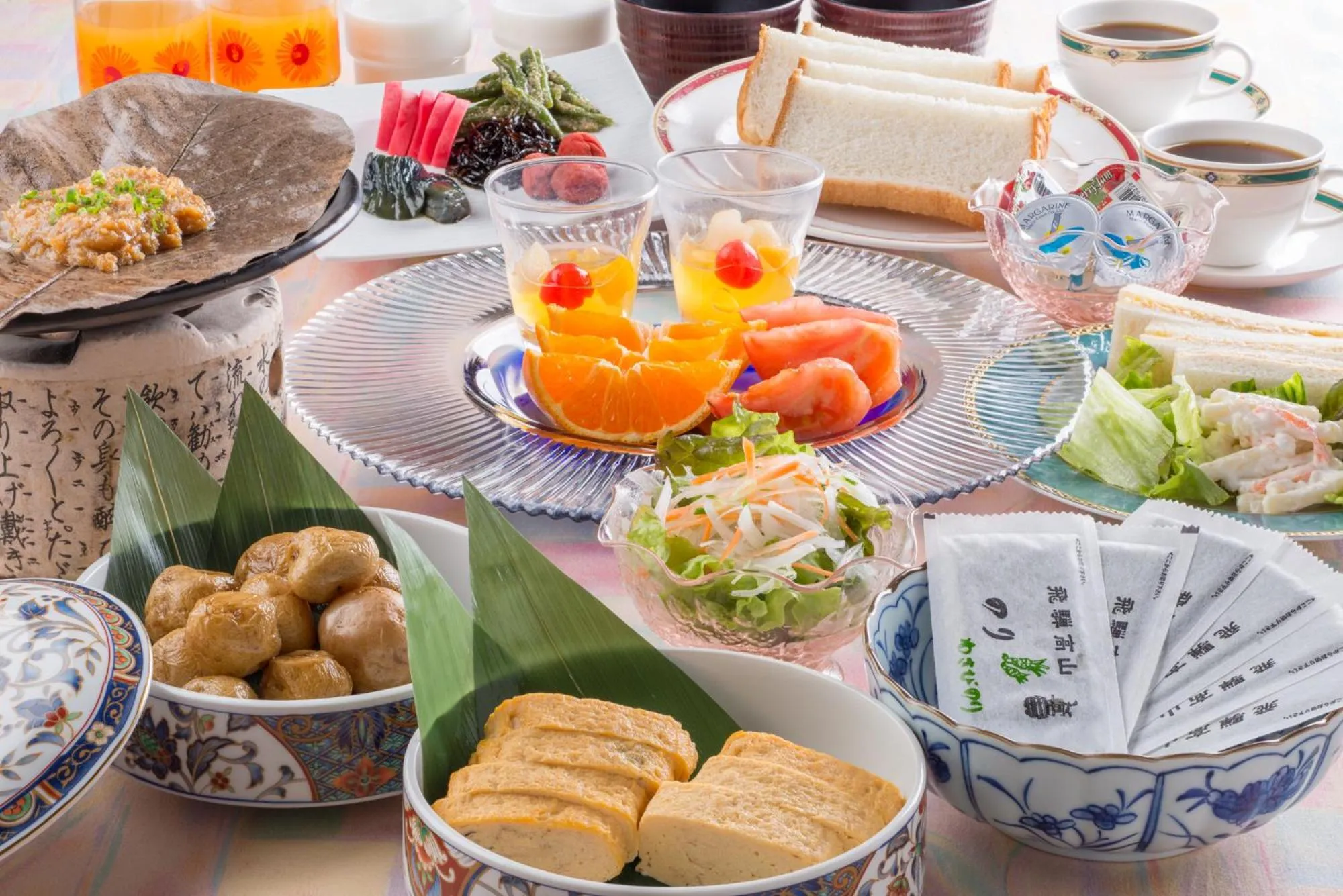 Breakfast in Takayama City Hotel Four Seasons