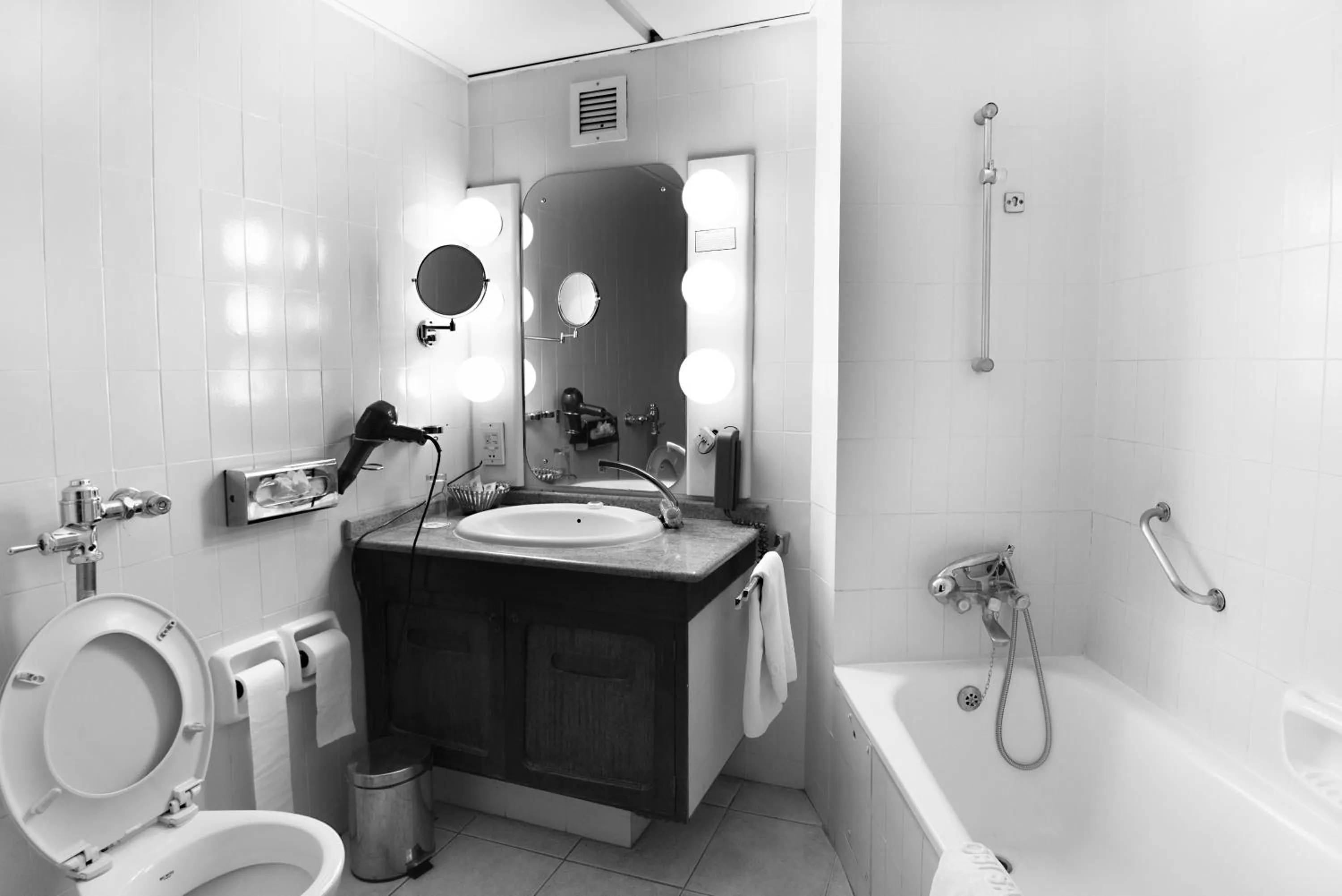 Bathroom in Nairobi Safari Club by Swiss-Belhotel