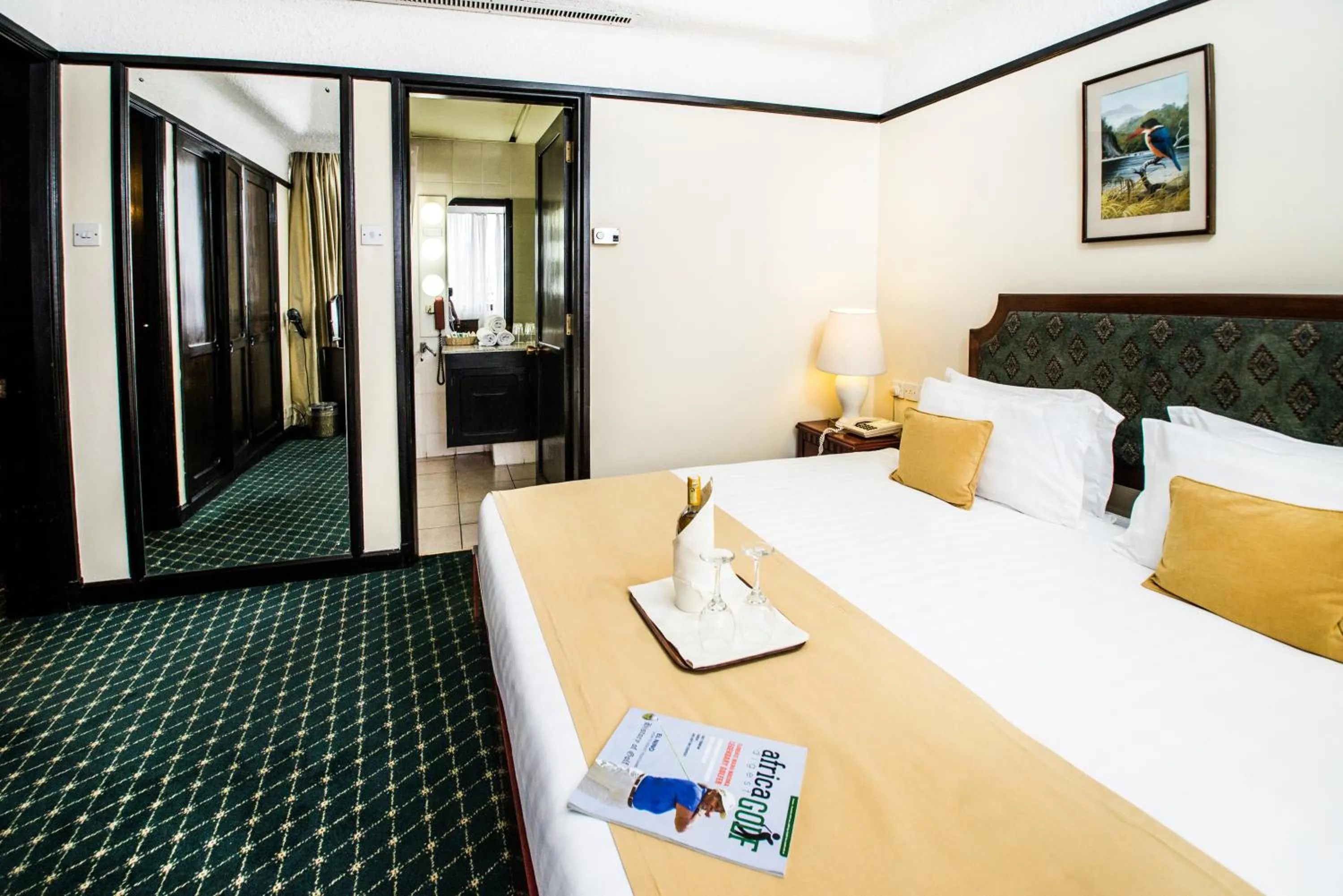 Photo of the whole room, Bed in Nairobi Safari Club by Swiss-Belhotel
