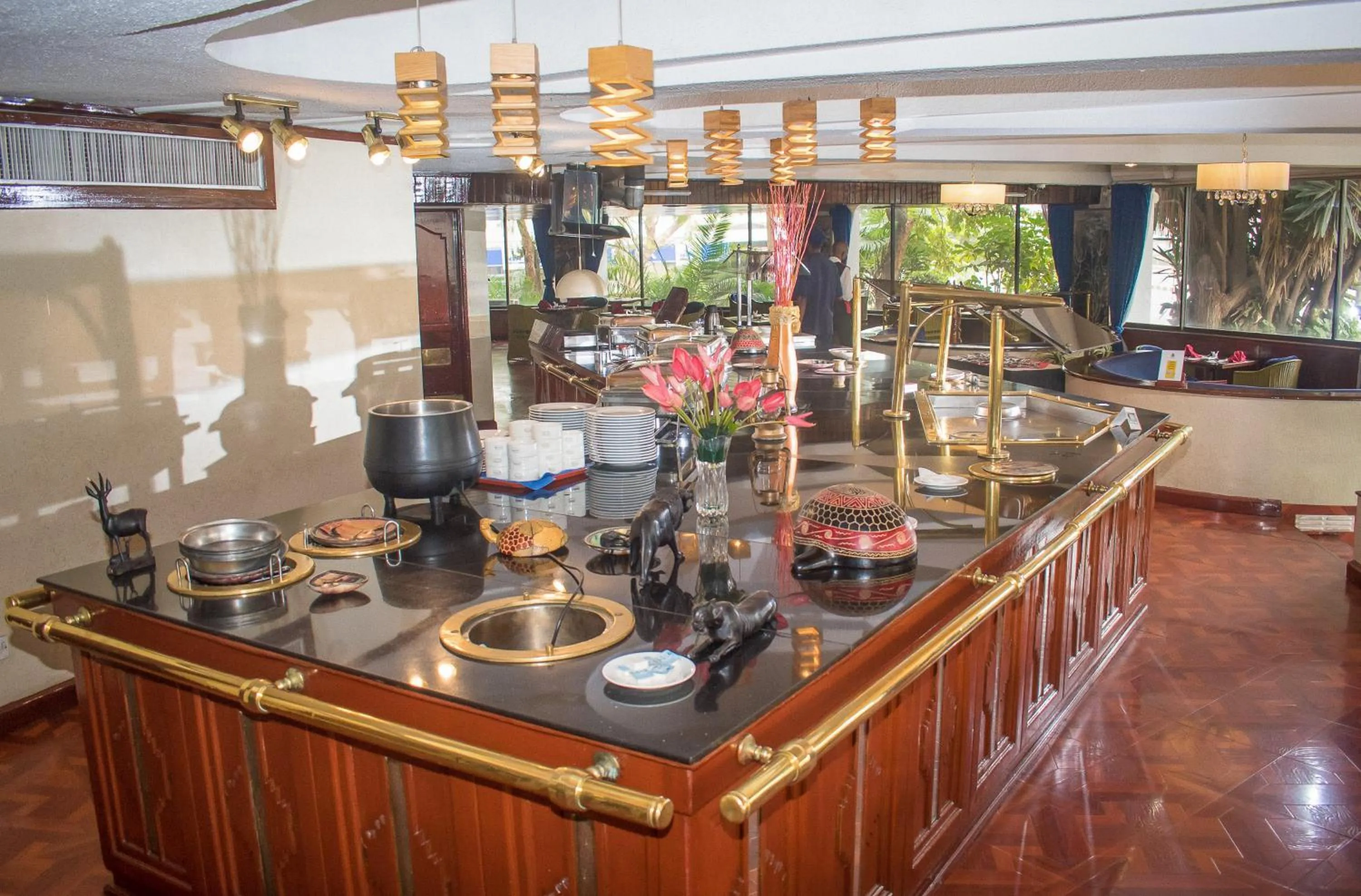 Food and drinks in Nairobi Safari Club by Swiss-Belhotel