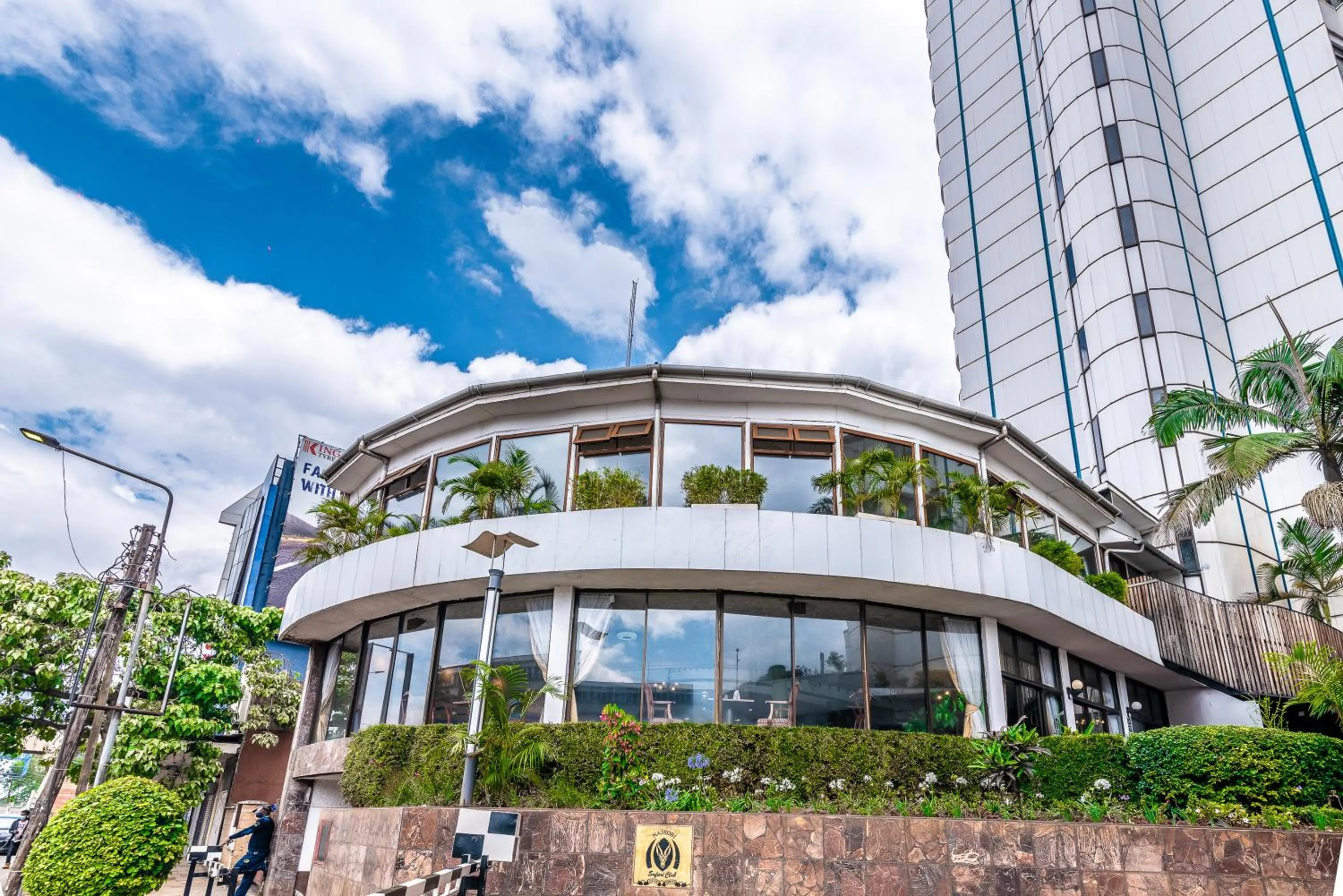 Facade/entrance in Nairobi Safari Club by Swiss-Belhotel