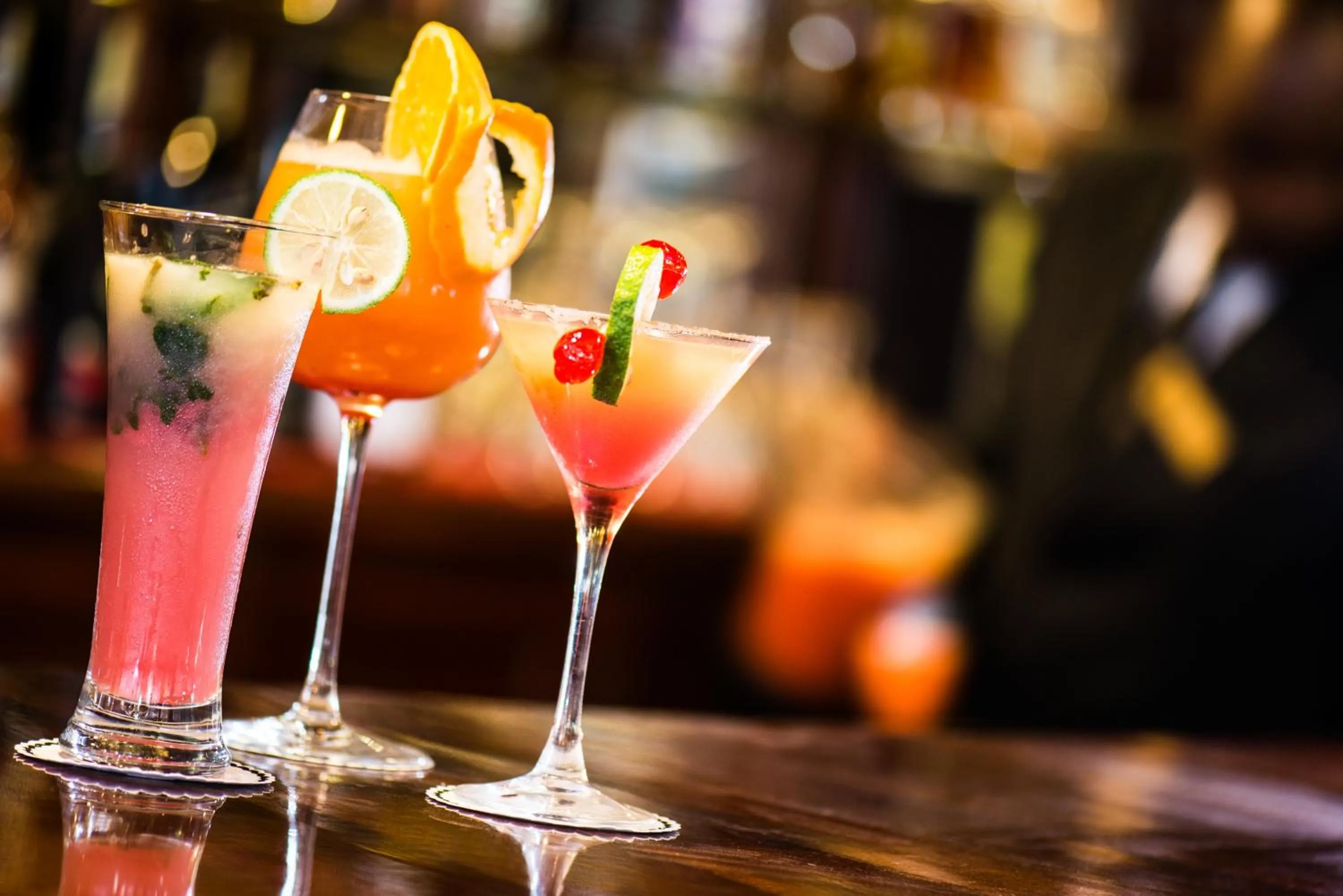 Drinks in Nairobi Safari Club by Swiss-Belhotel