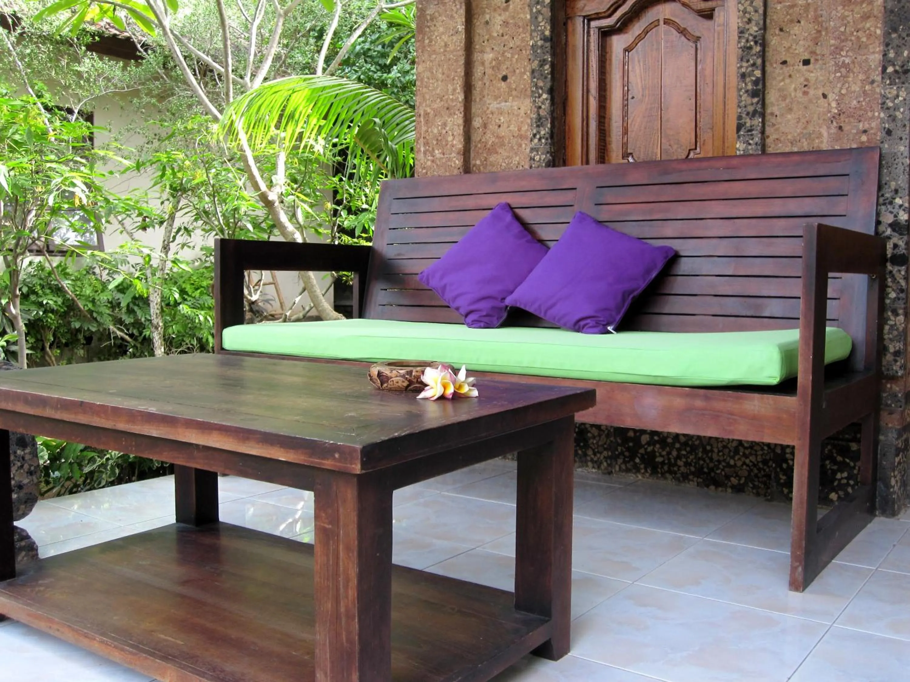 Balcony/Terrace in Galang Kangin Bungalows