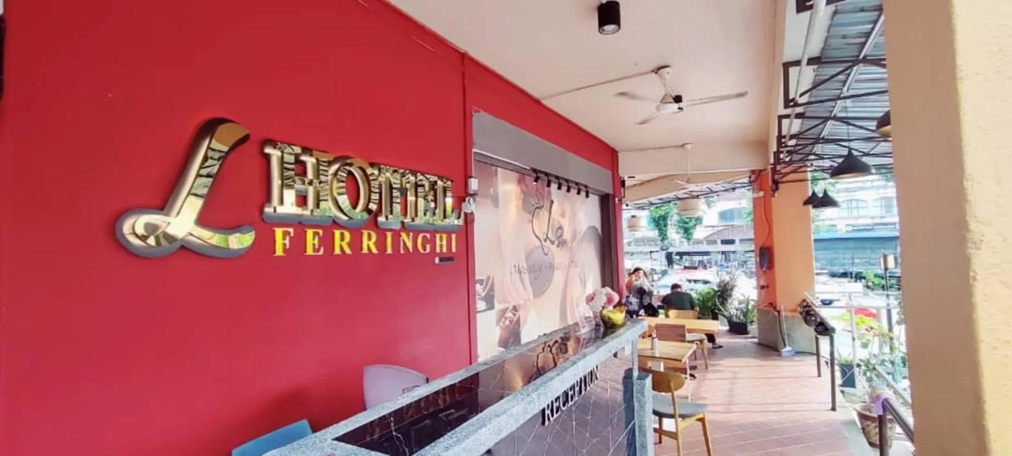 Lobby or reception in L Ferringhi Hotel