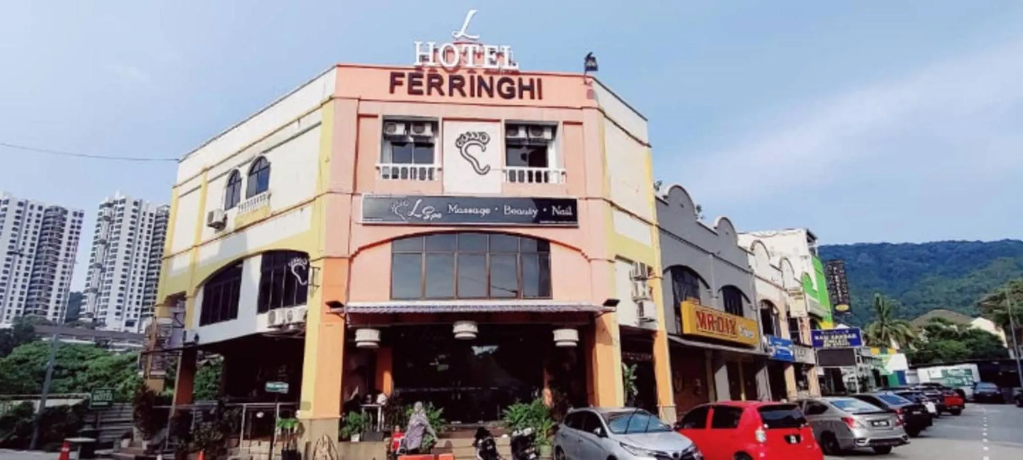 Property building in L Ferringhi Hotel