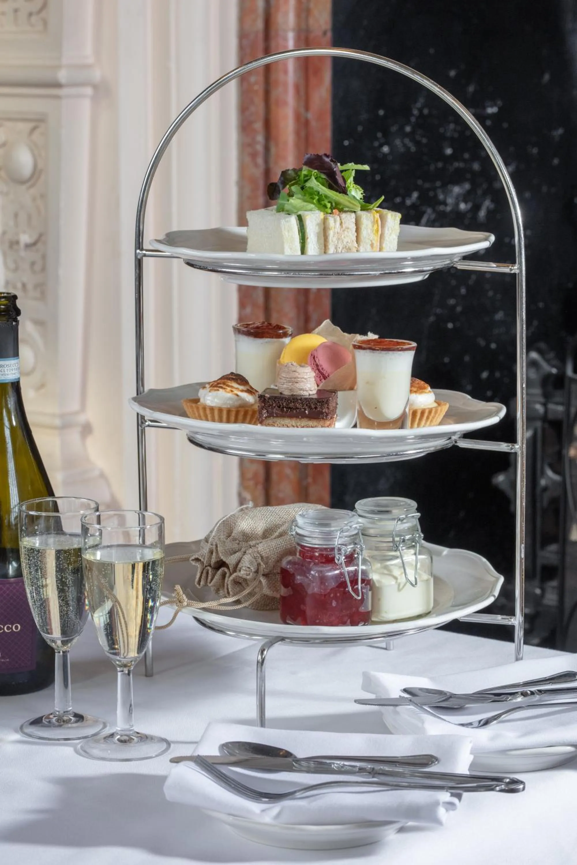 Food close-up in Crewe Hall Hotel & Spa - Cheshire