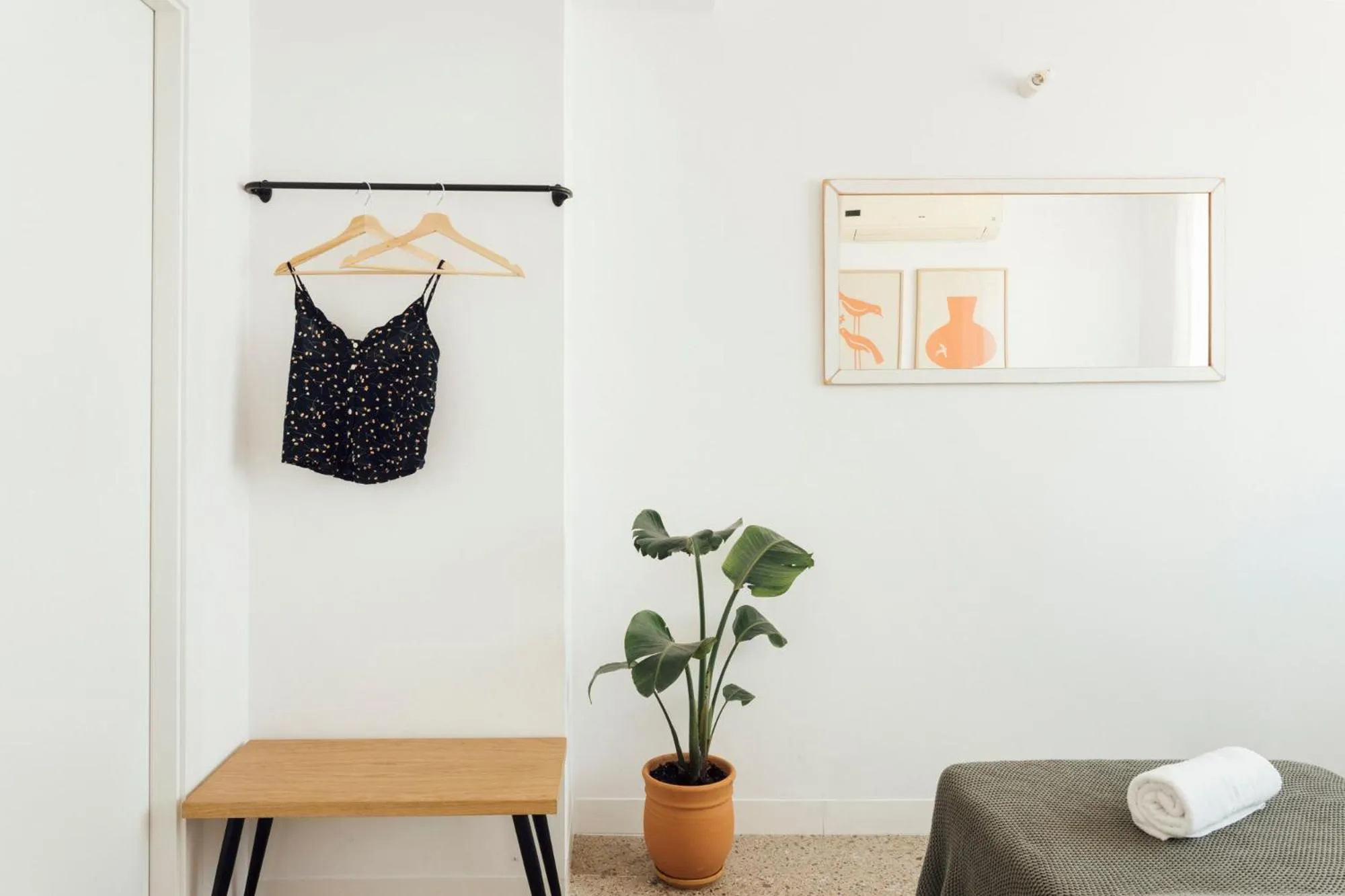 Garden view in Casa Jam Barcelona