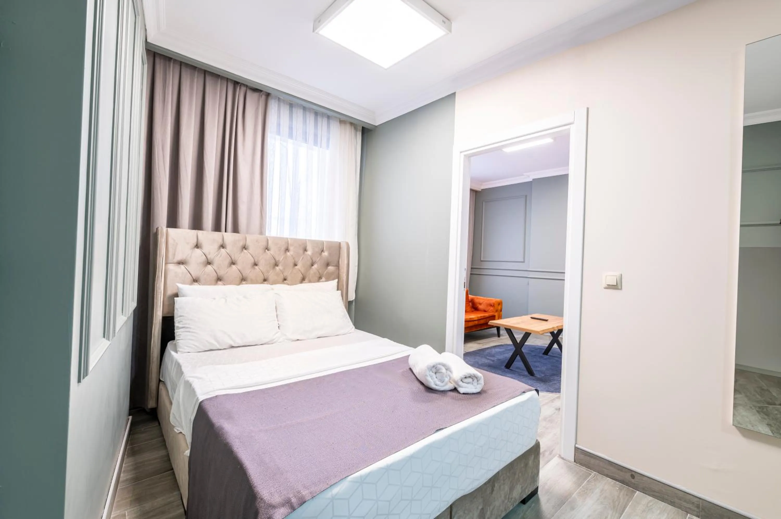 Bed in Royal Luxury Hotels Suites