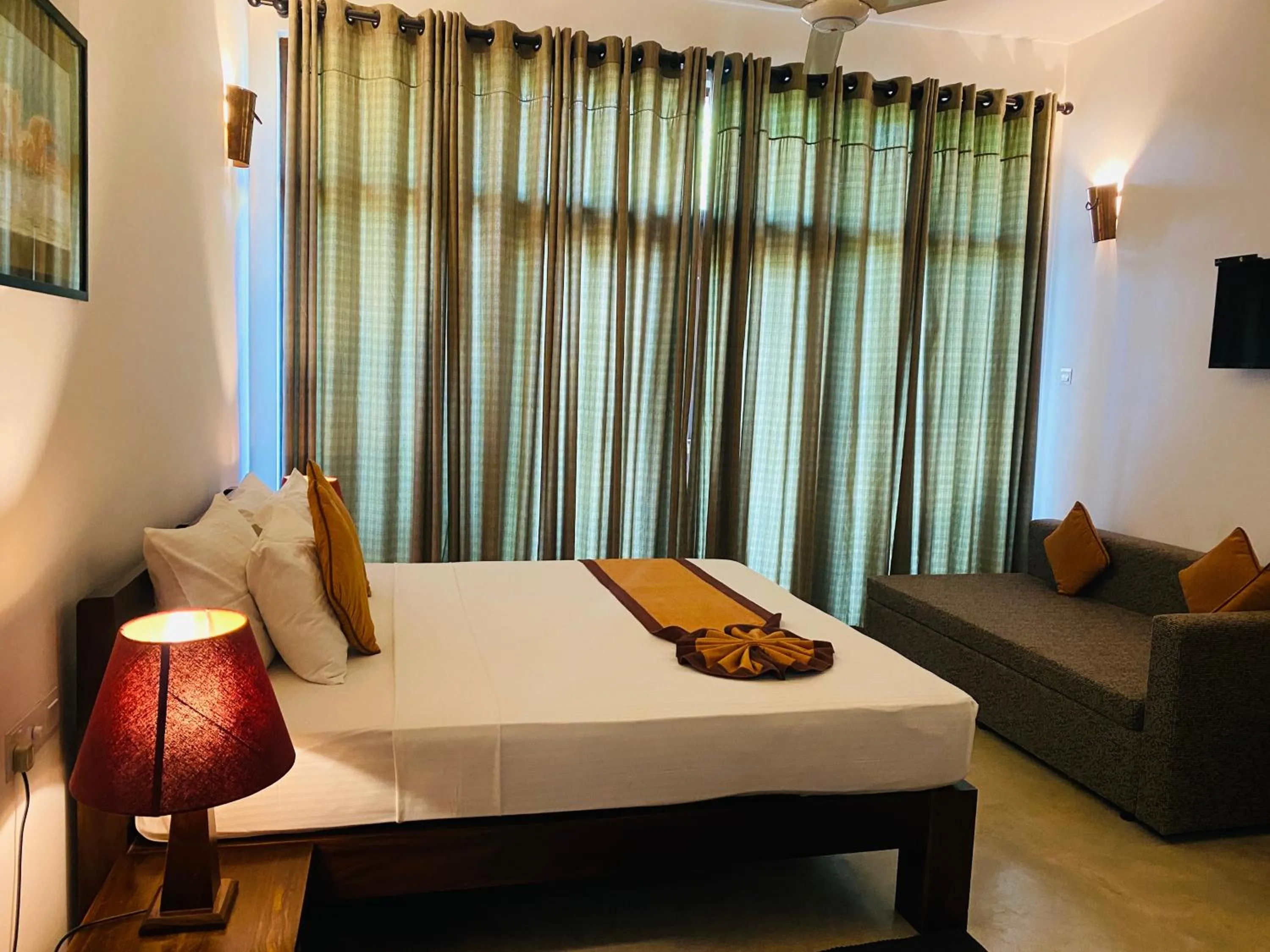 Photo of the whole room, Bed in Tartaruga Beach Unawatuna