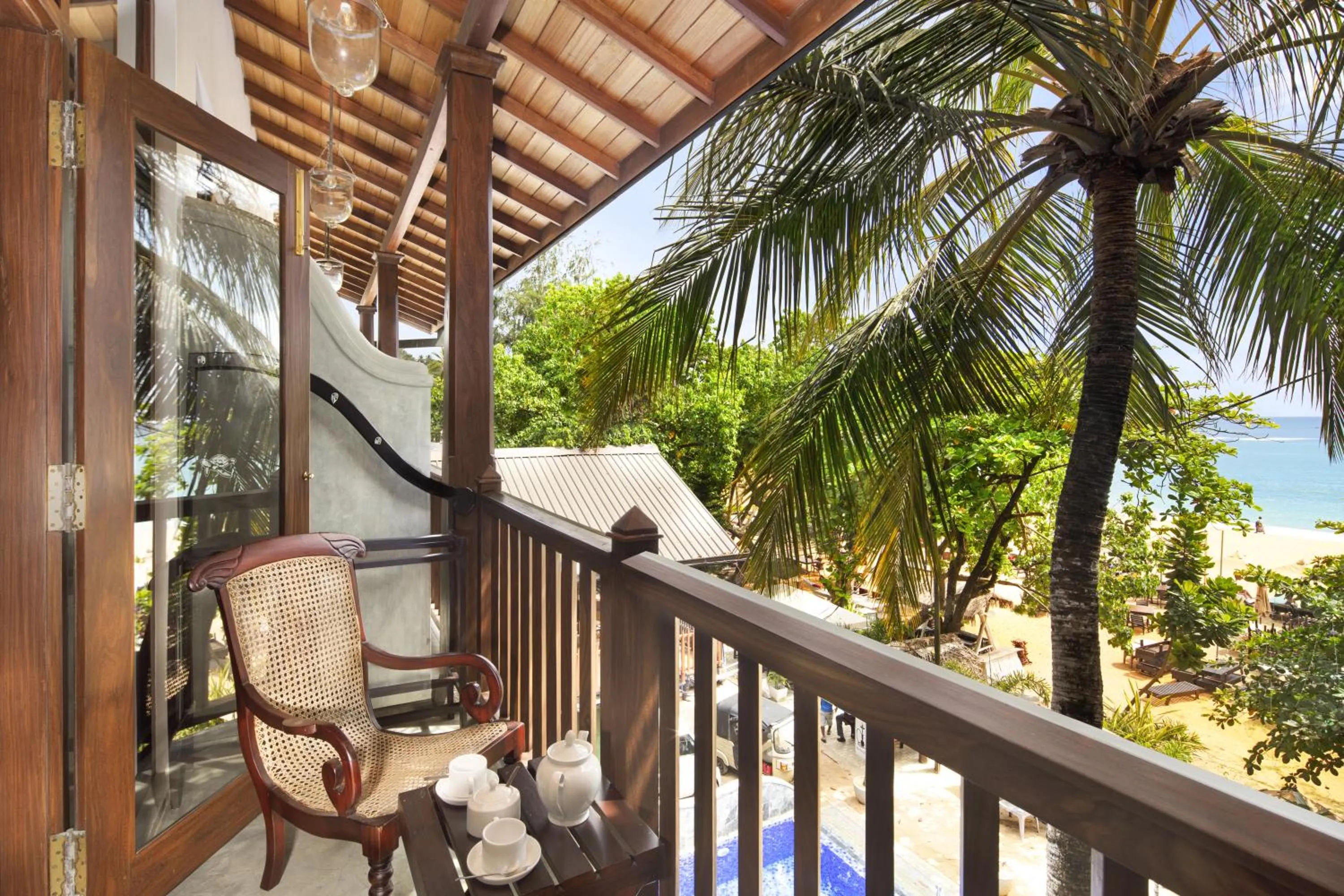 Balcony/Terrace in Tartaruga Beach Unawatuna