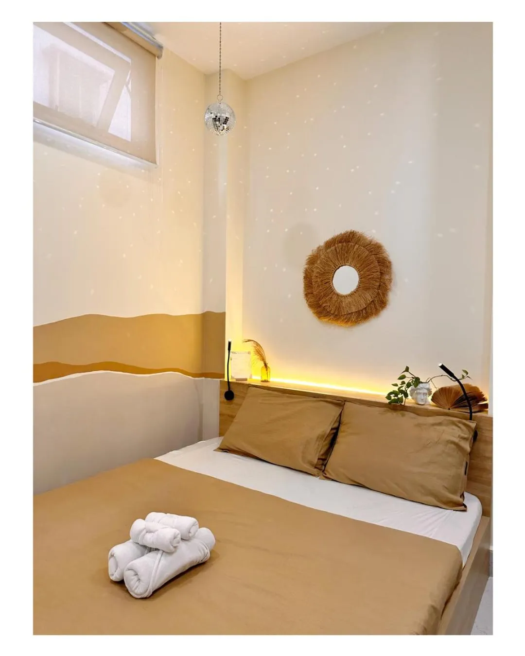 Bed in LalaHouse Spring Apartment - Saigon Center