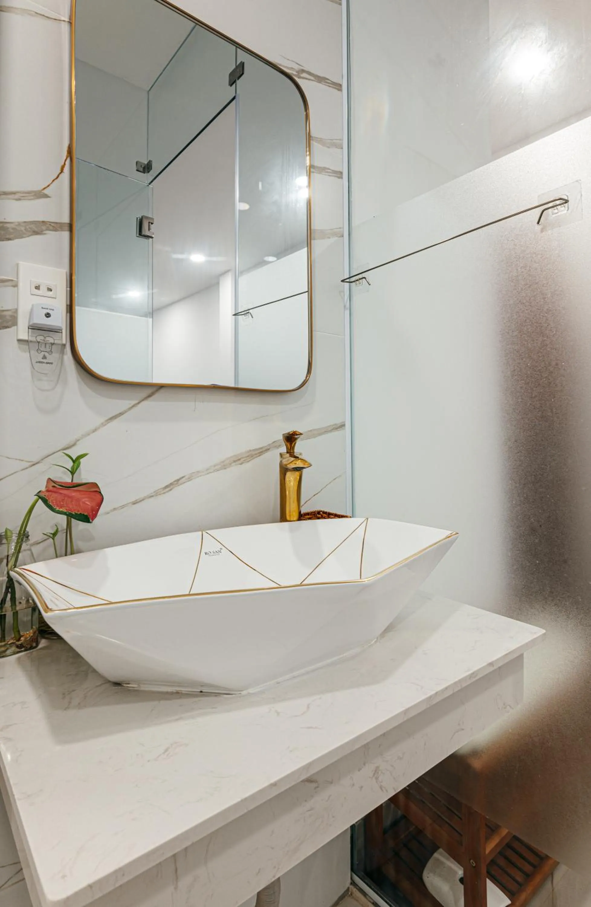 Toilet in LalaHouse Spring Apartment - Saigon Center