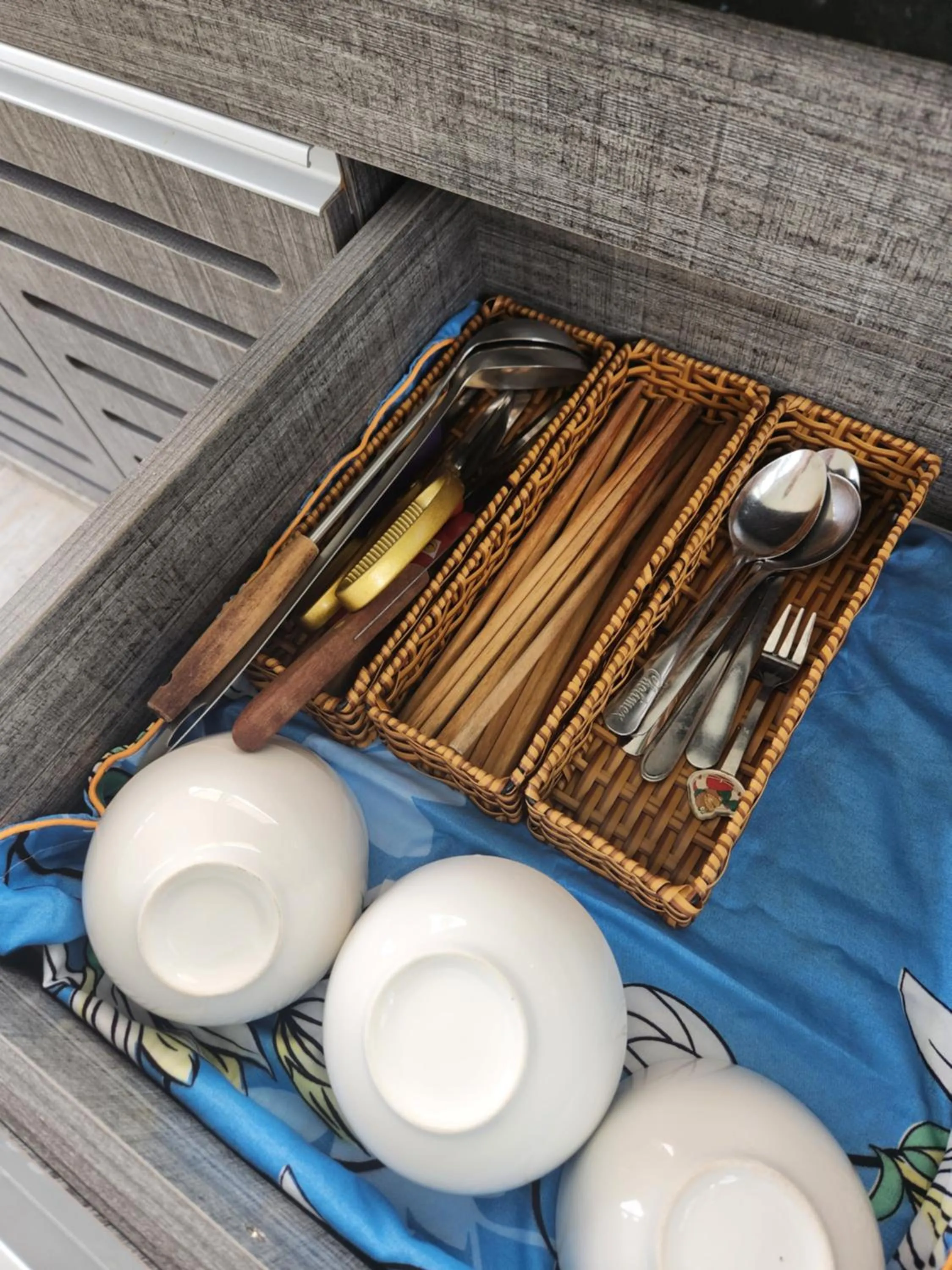 Kitchen or kitchenette in LalaHouse Spring Apartment - Saigon Center