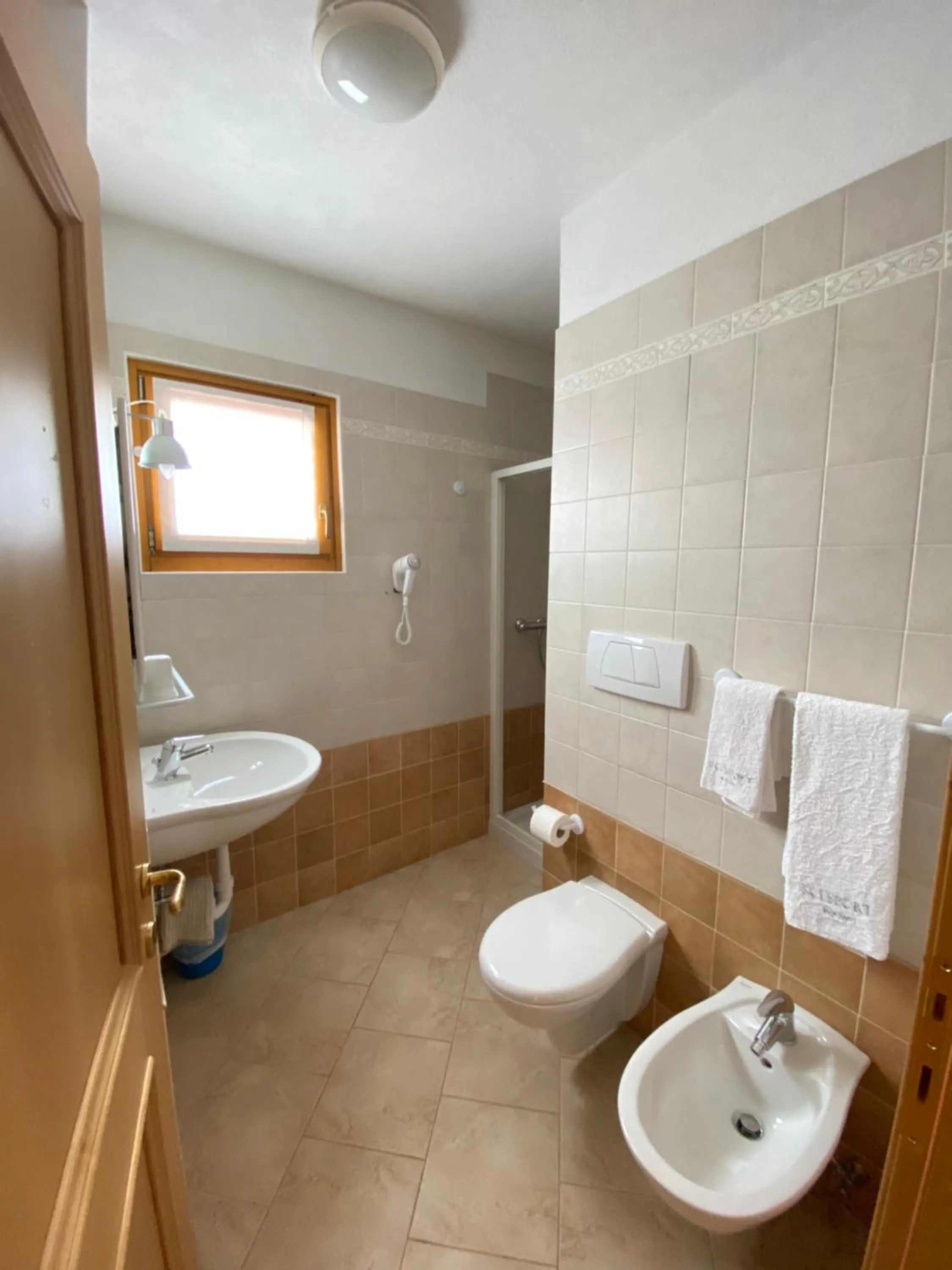 Bathroom in Meublè Sci Sport