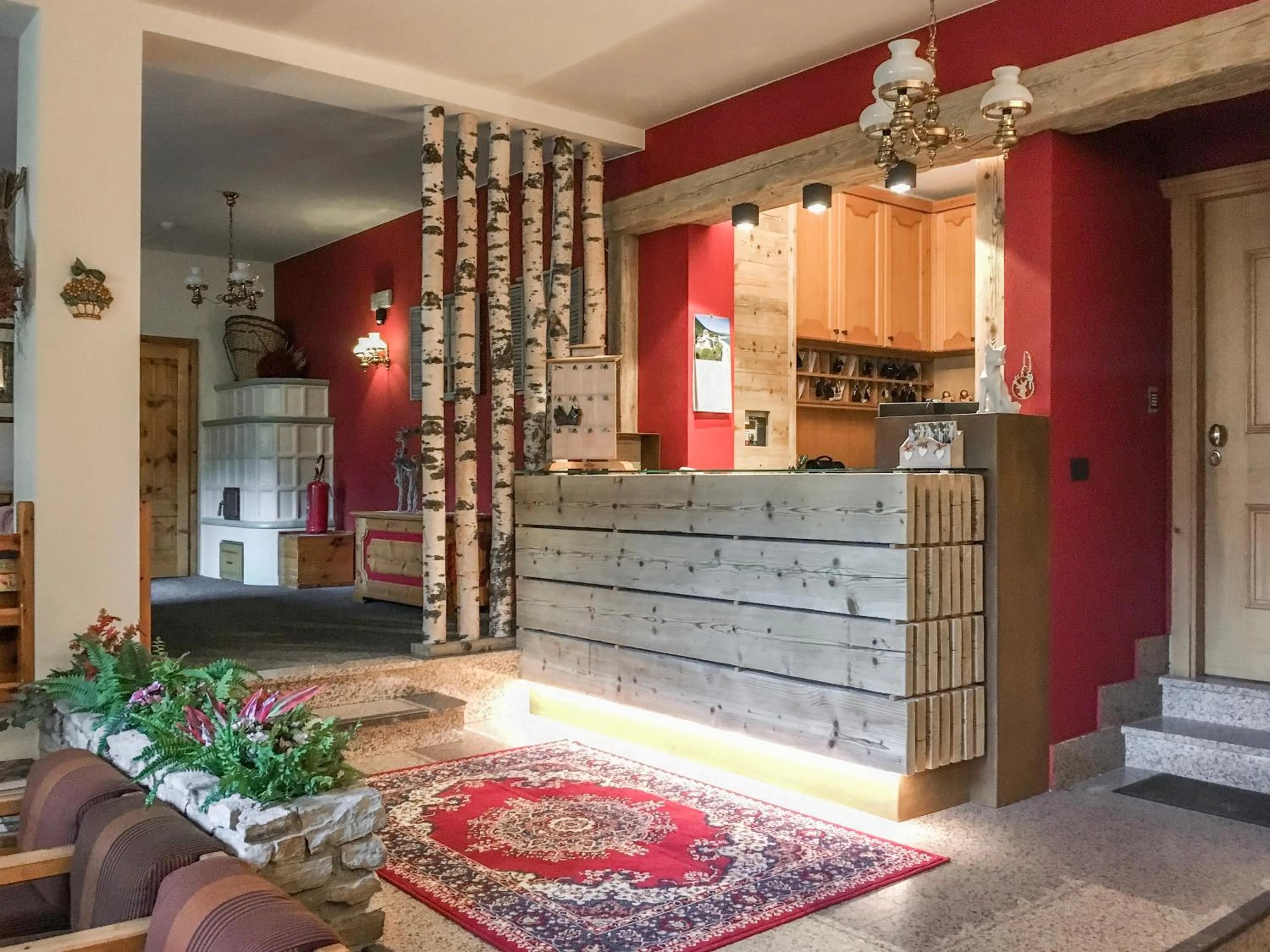 Lobby or reception in Meublè Sci Sport