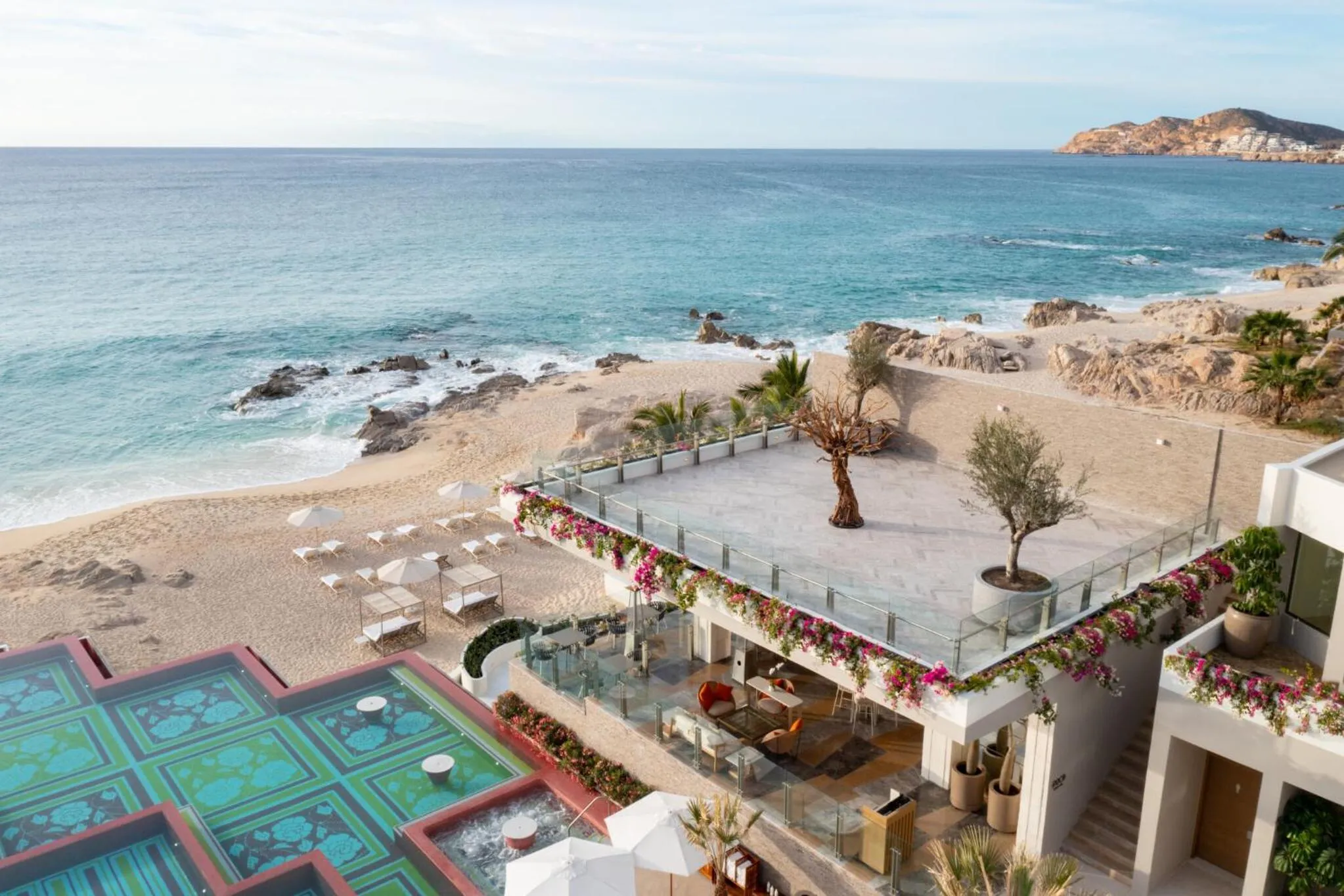 Balcony/Terrace in Grand Velas Boutique Hotel