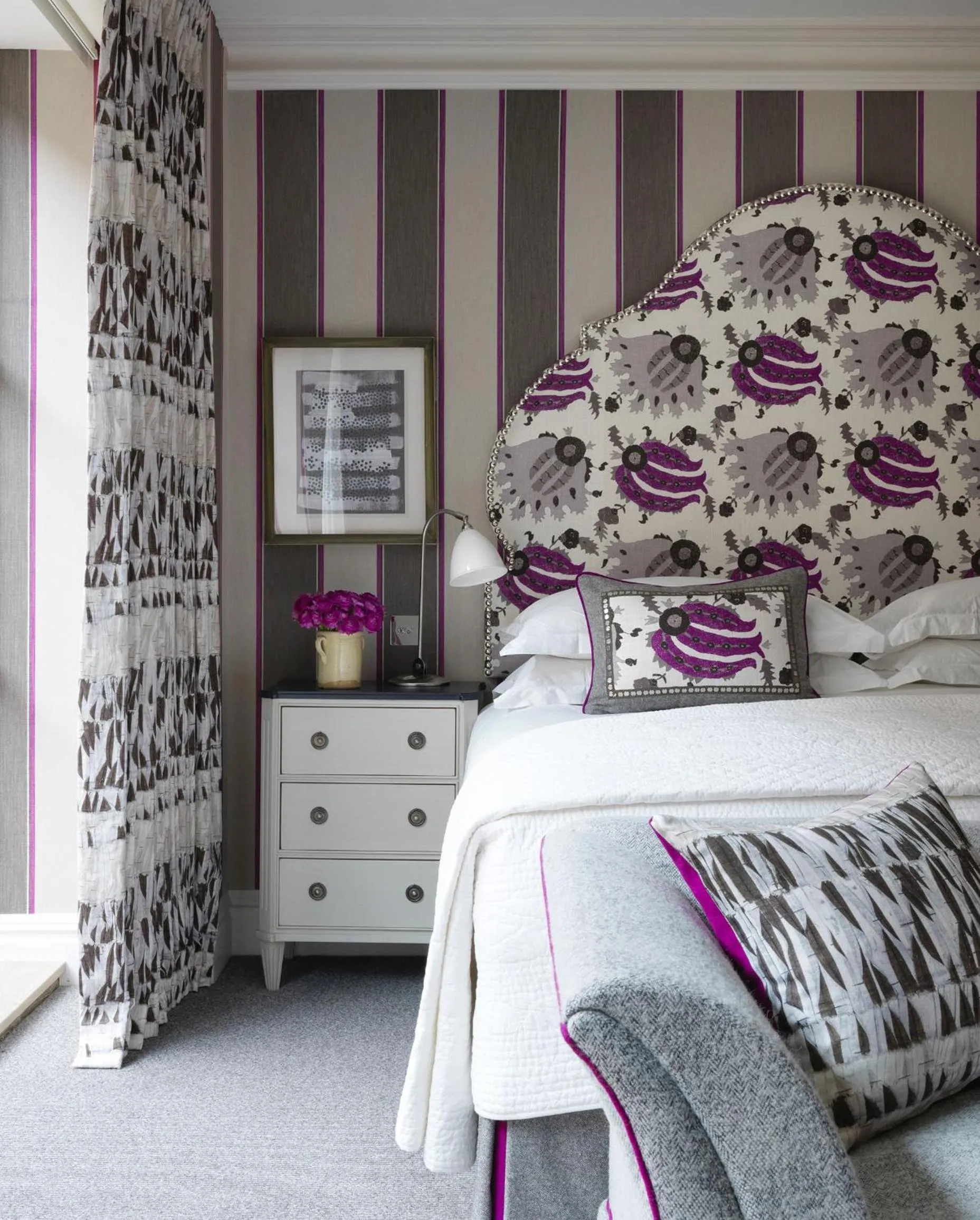 Bed in Ham Yard Hotel, Firmdale Hotels