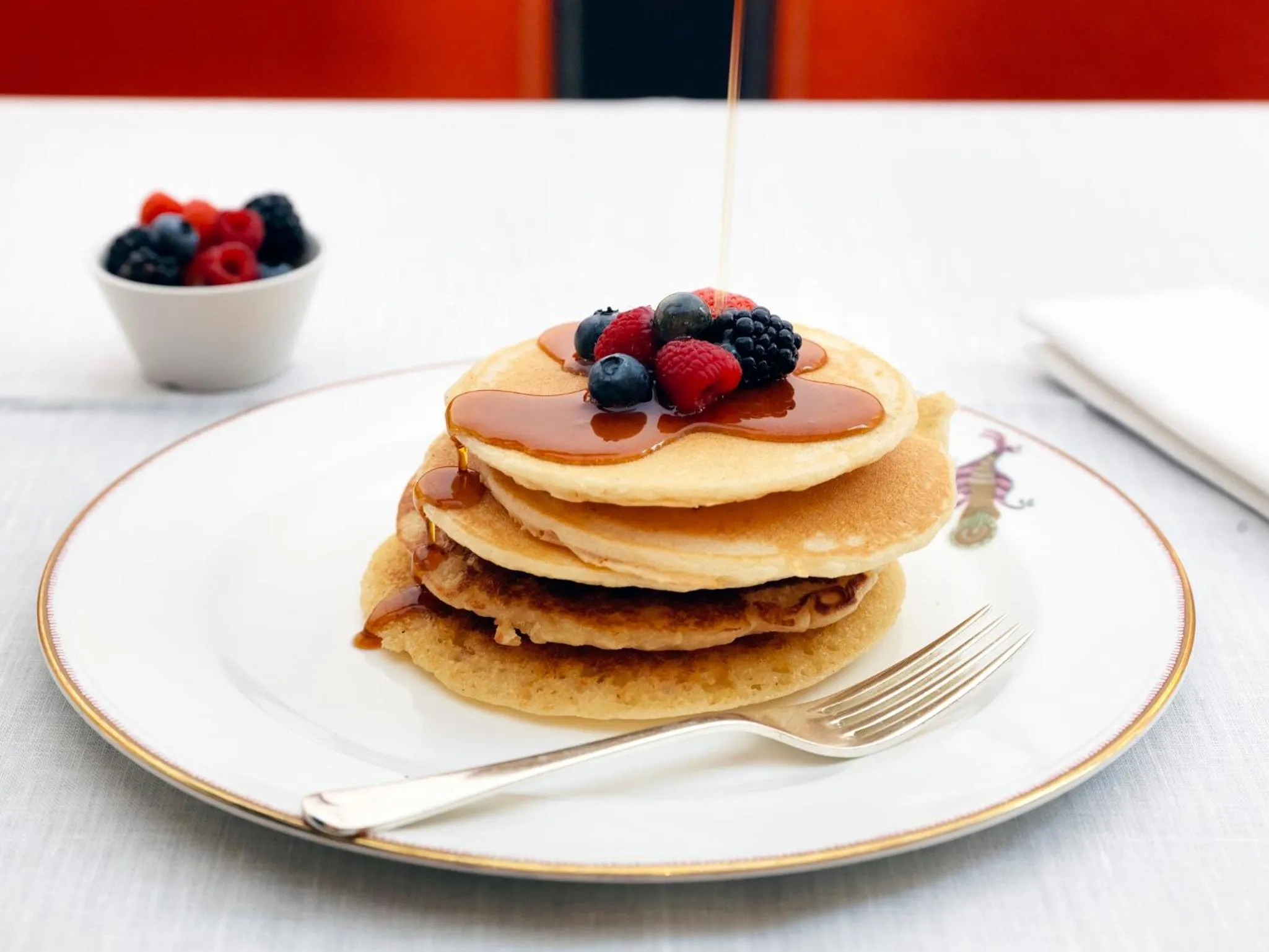 Breakfast in Ham Yard Hotel, Firmdale Hotels