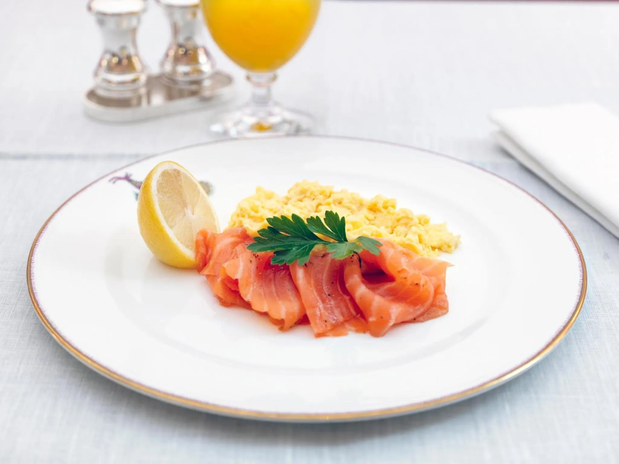 Breakfast in Ham Yard Hotel, Firmdale Hotels