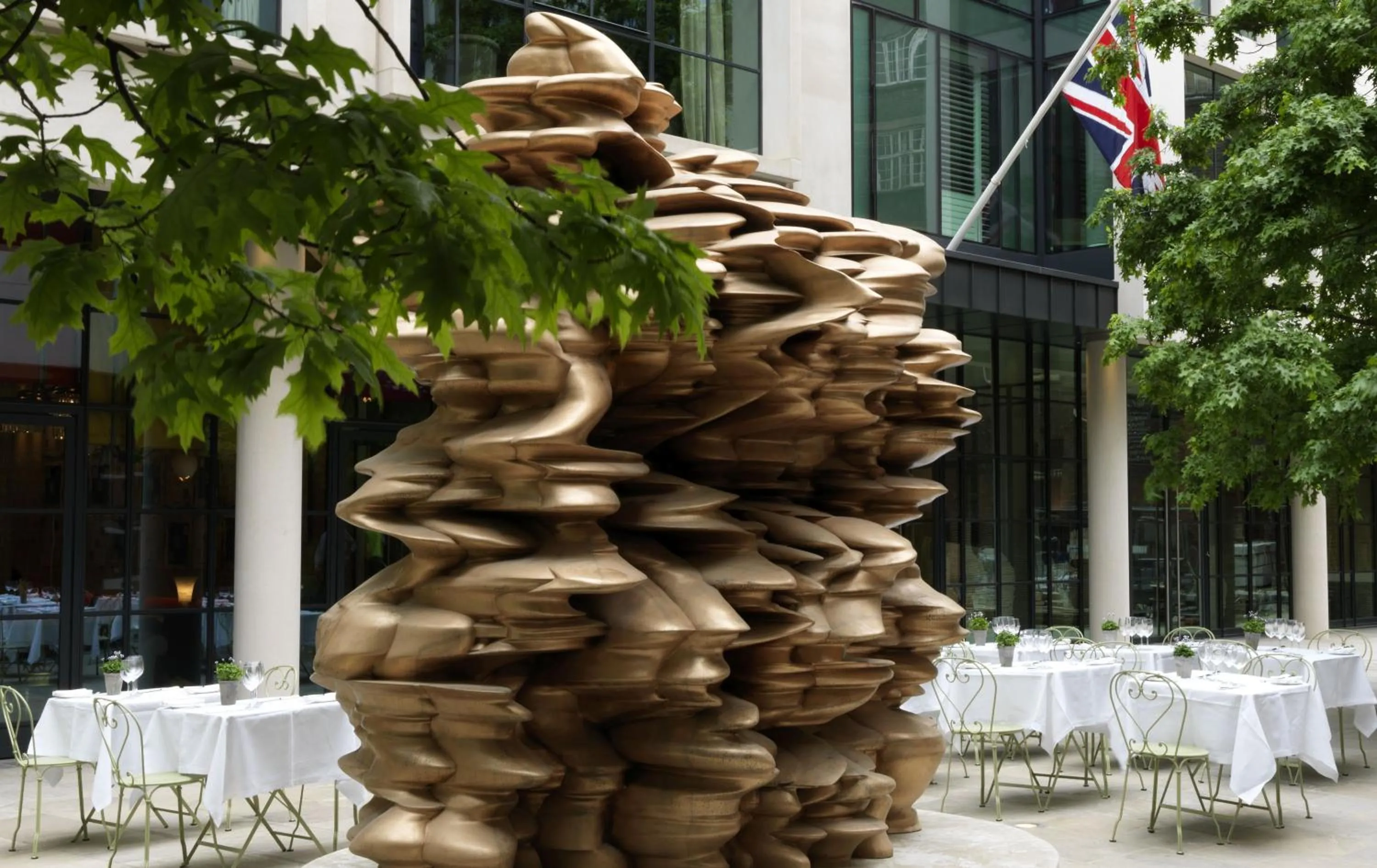 Facade/entrance in Ham Yard Hotel, Firmdale Hotels