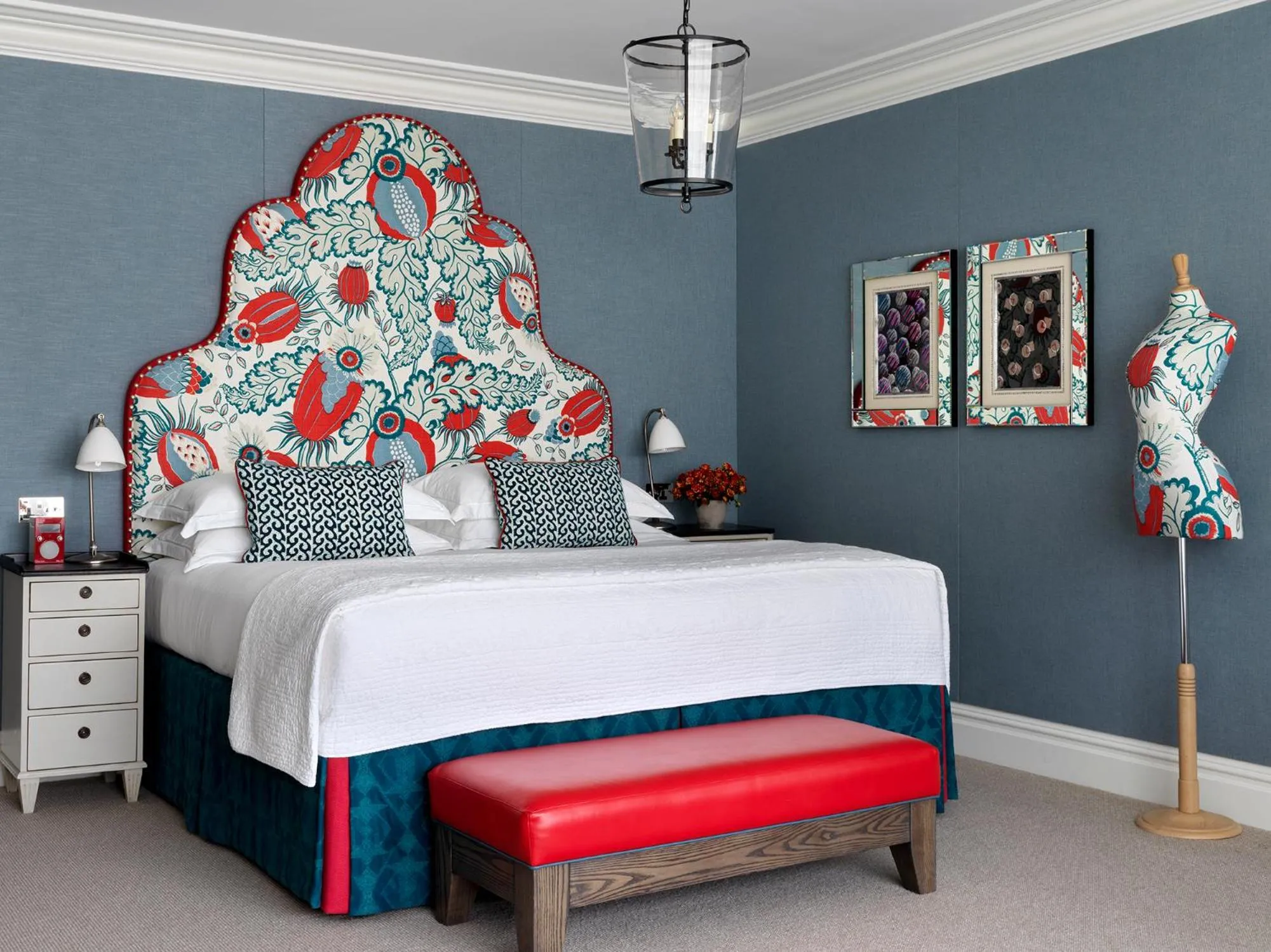 Bed in Ham Yard Hotel, Firmdale Hotels