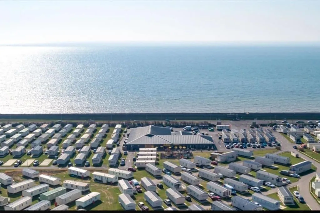Bird's eye view in Holiday home in Dymchurch - New Beach Holiday Park