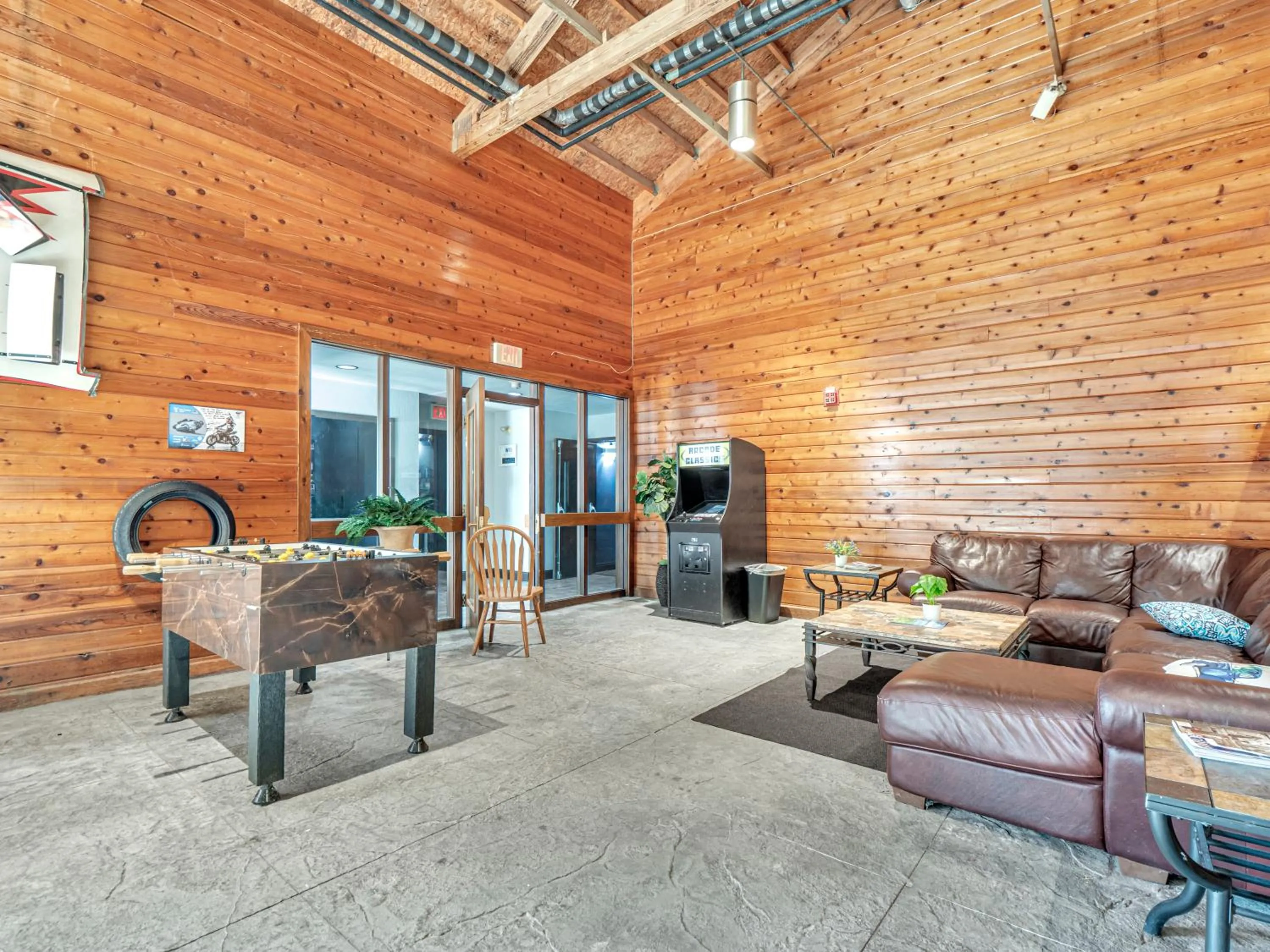 Game Room in Victorian Inn Elkhart Lake