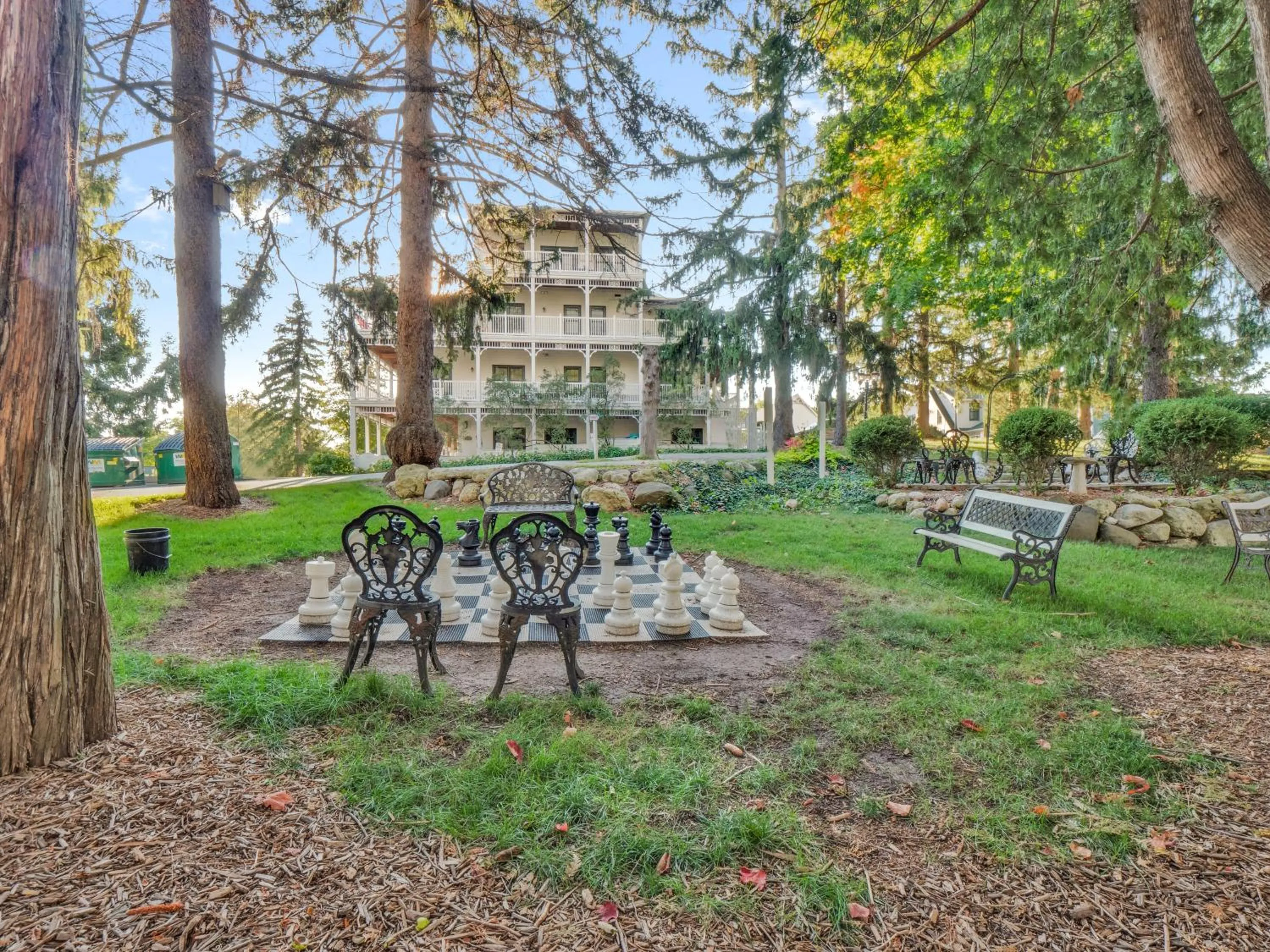 Natural landscape in Victorian Inn Elkhart Lake