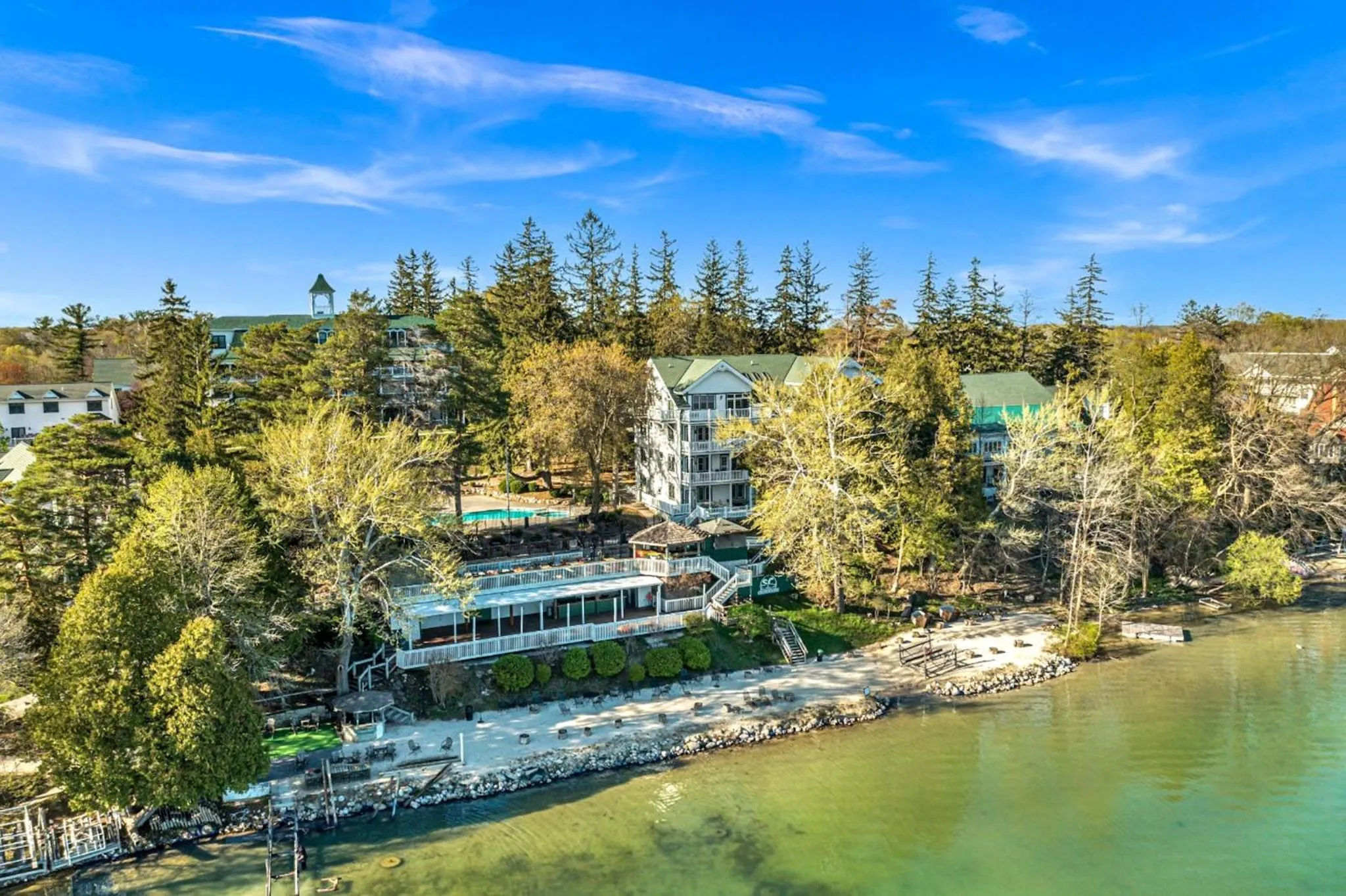 Natural landscape in Victorian Inn Elkhart Lake