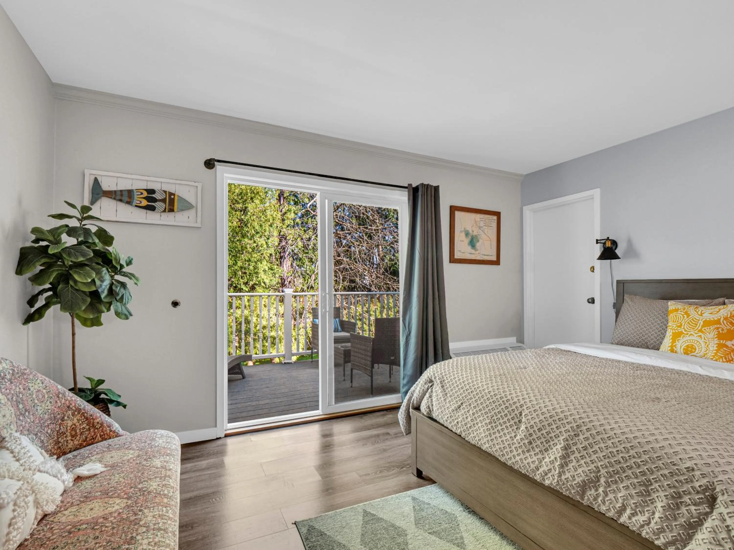 Bed in Victorian Inn Elkhart Lake