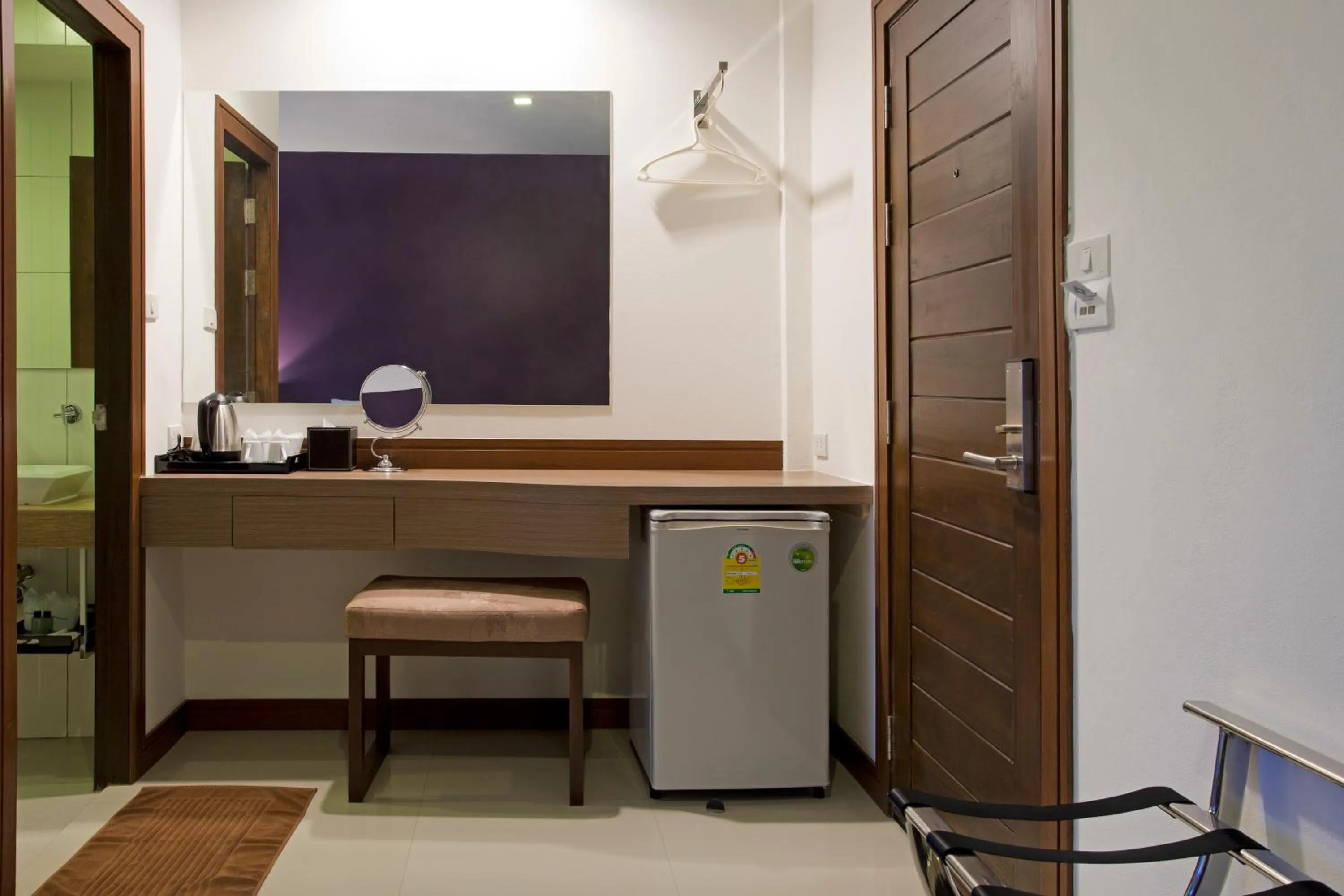 Decorative detail in Wiz Hotel