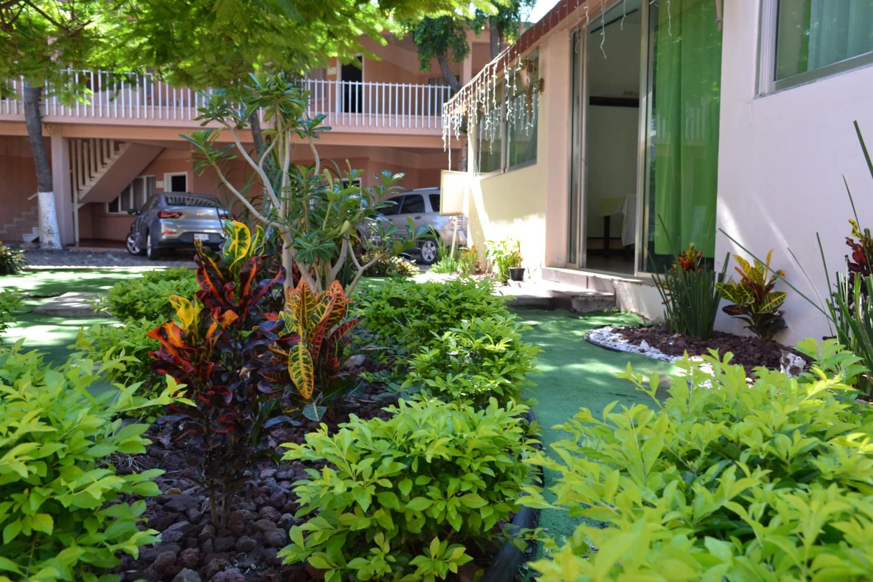 Garden in Hotel La Quinta Posada Real