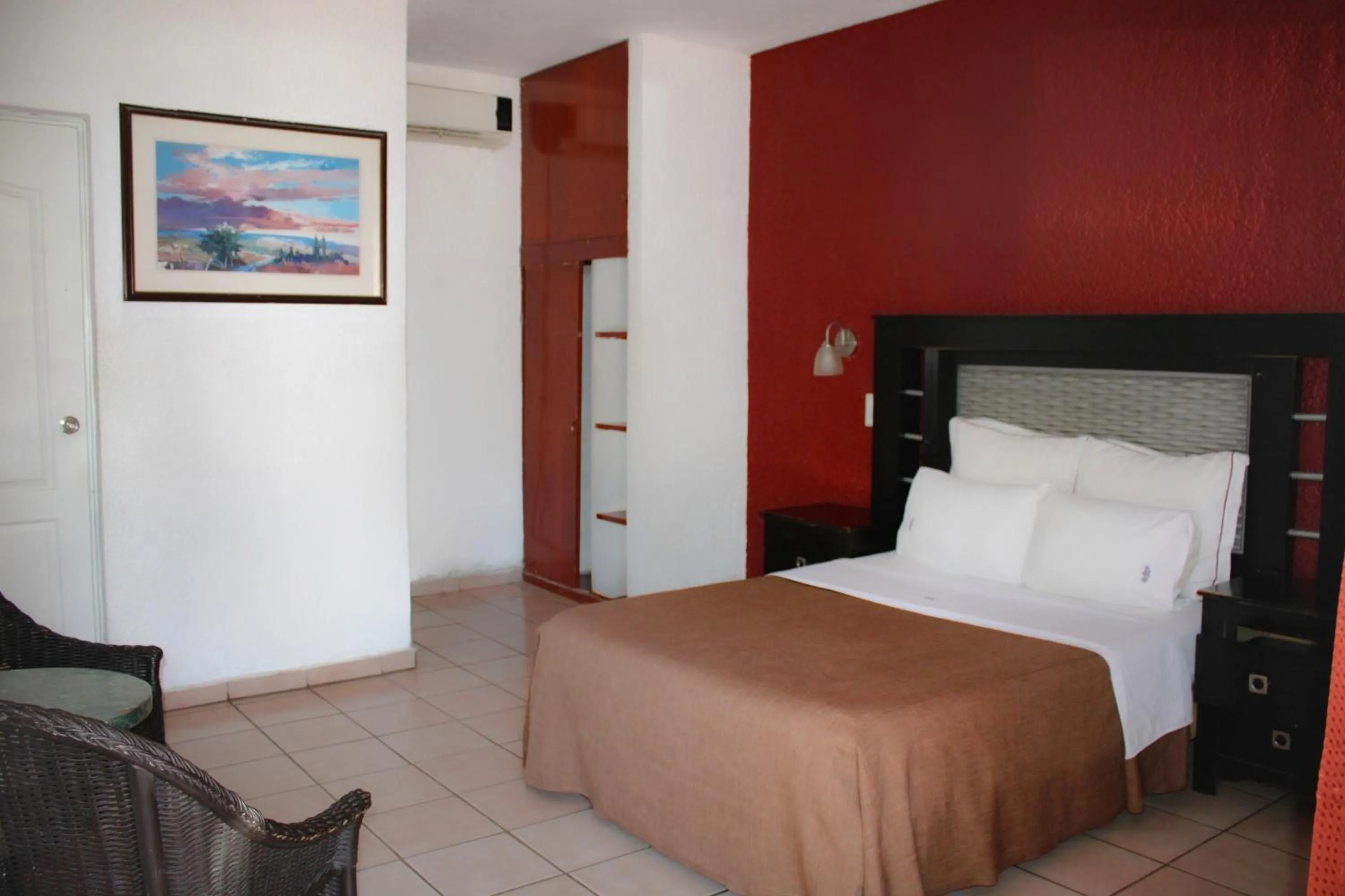 Bed in Hotel La Quinta Posada Real