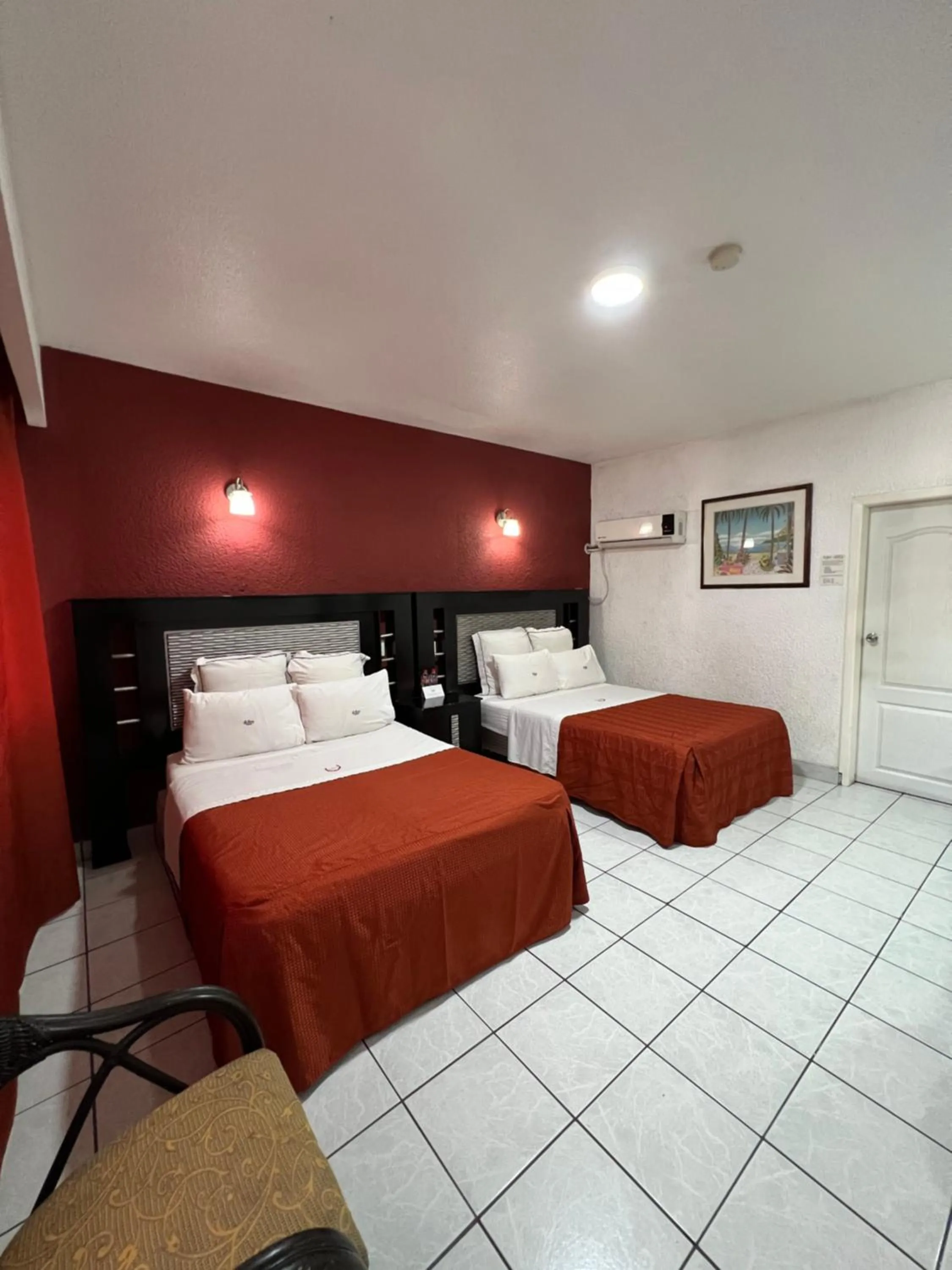 Bed in Hotel La Quinta Posada Real