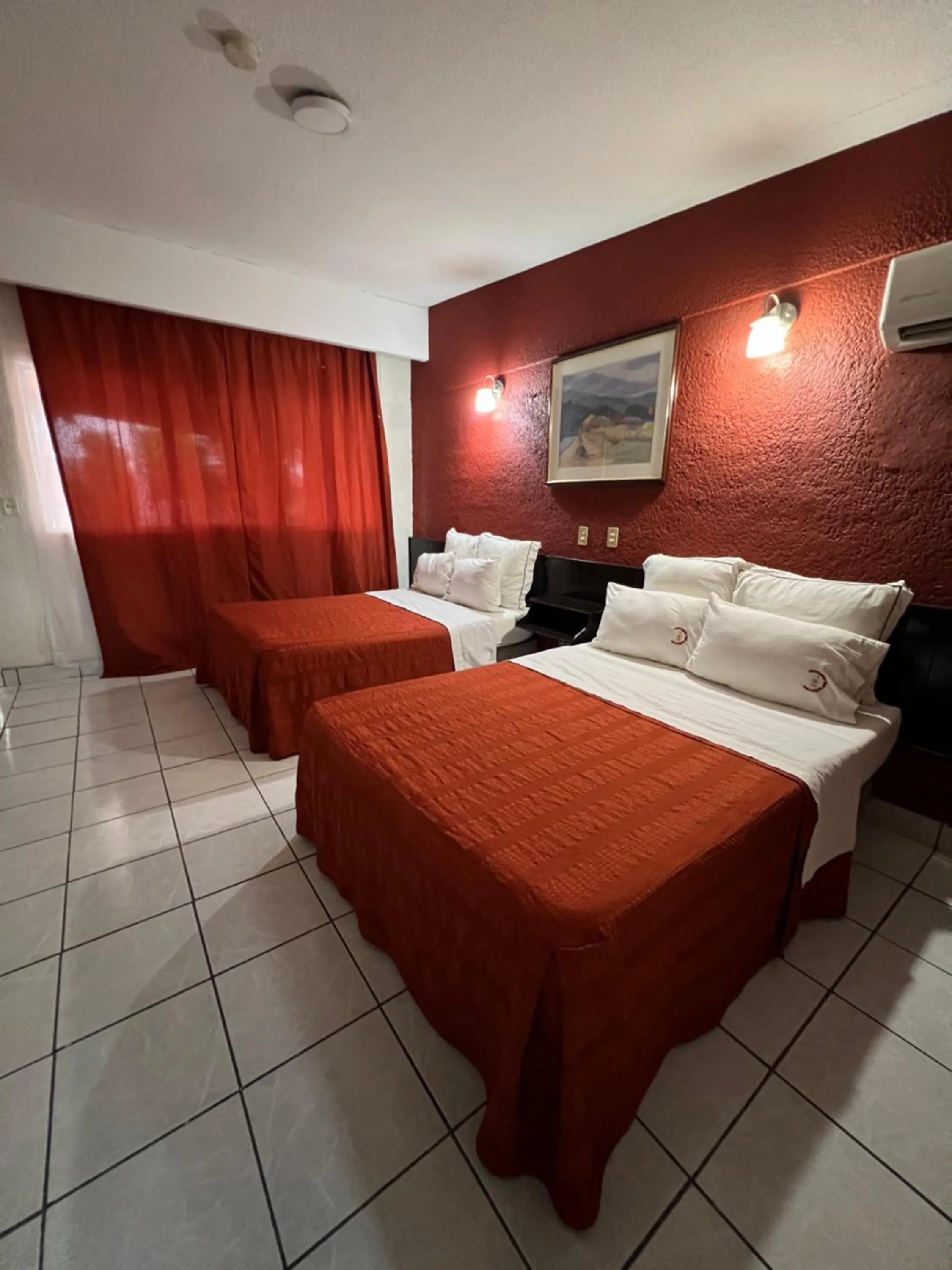 Bed in Hotel La Quinta Posada Real