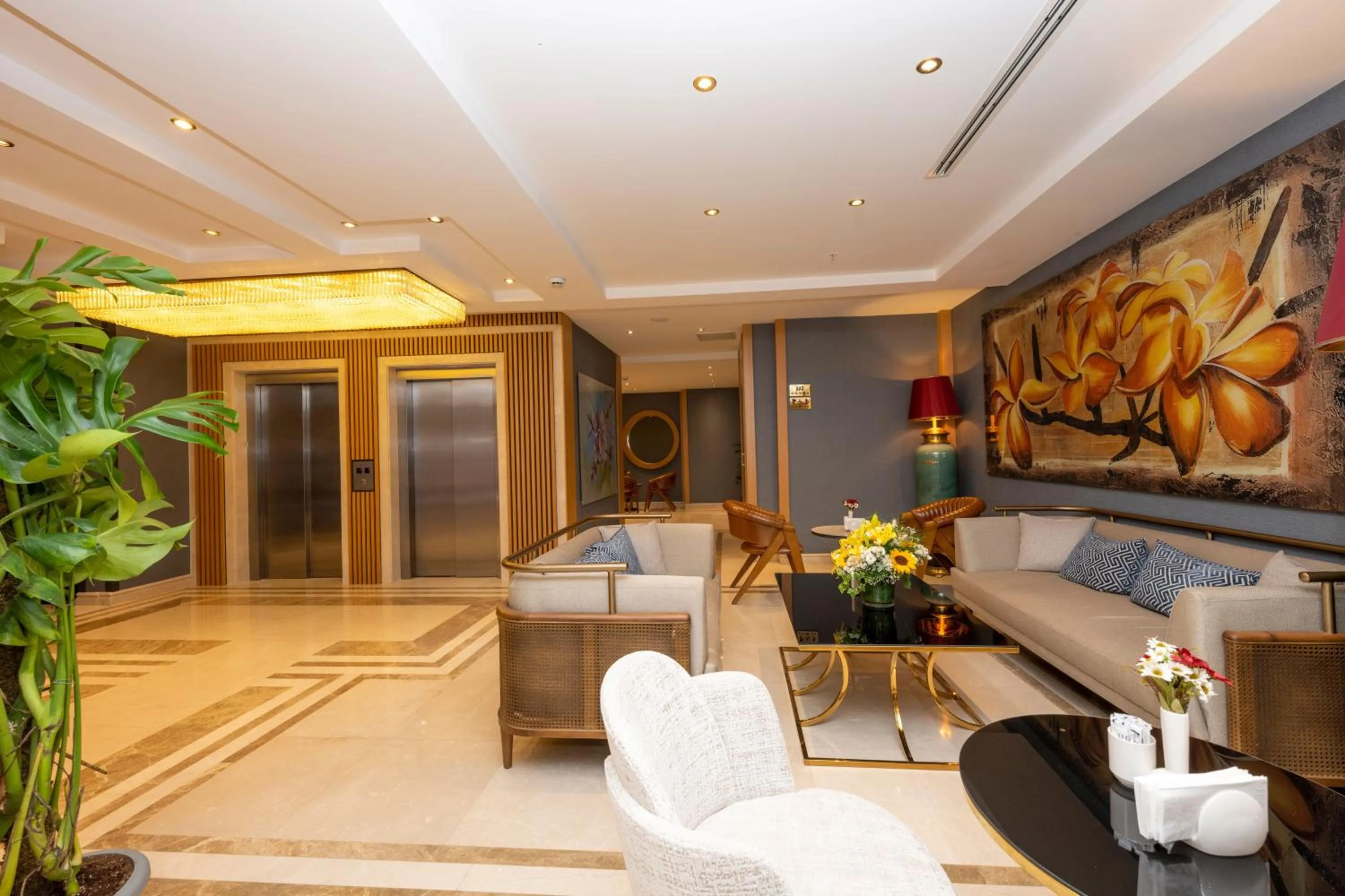 Lobby or reception in Freya Hotel